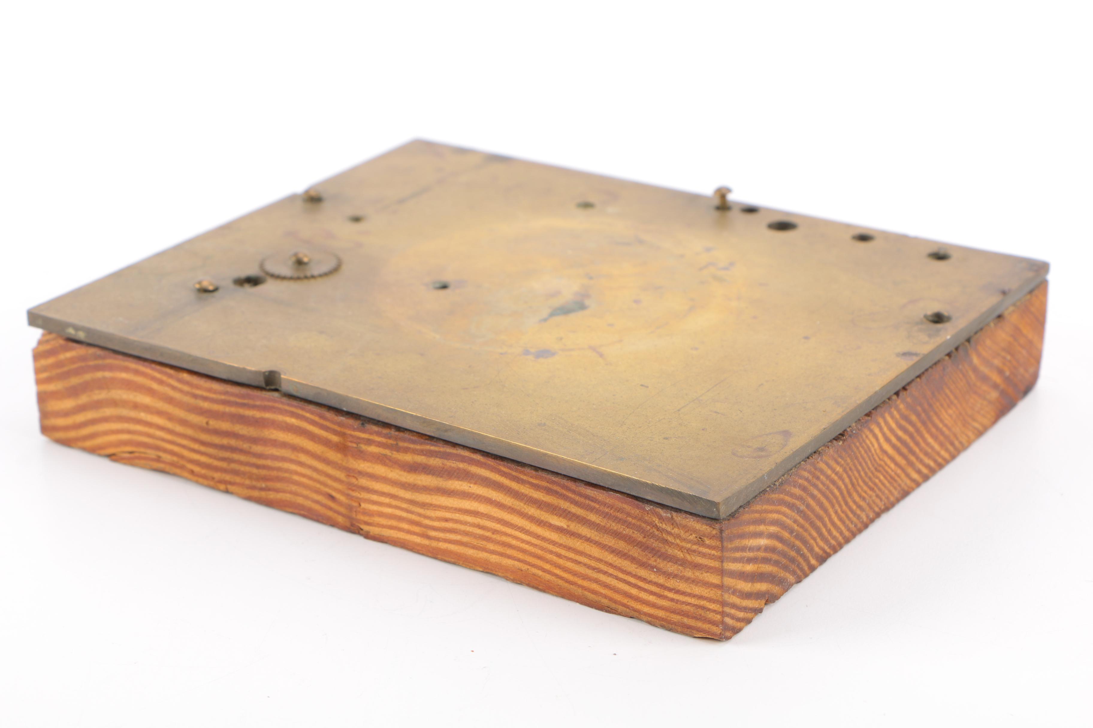 Blown Glass Vase on Wooden Stand