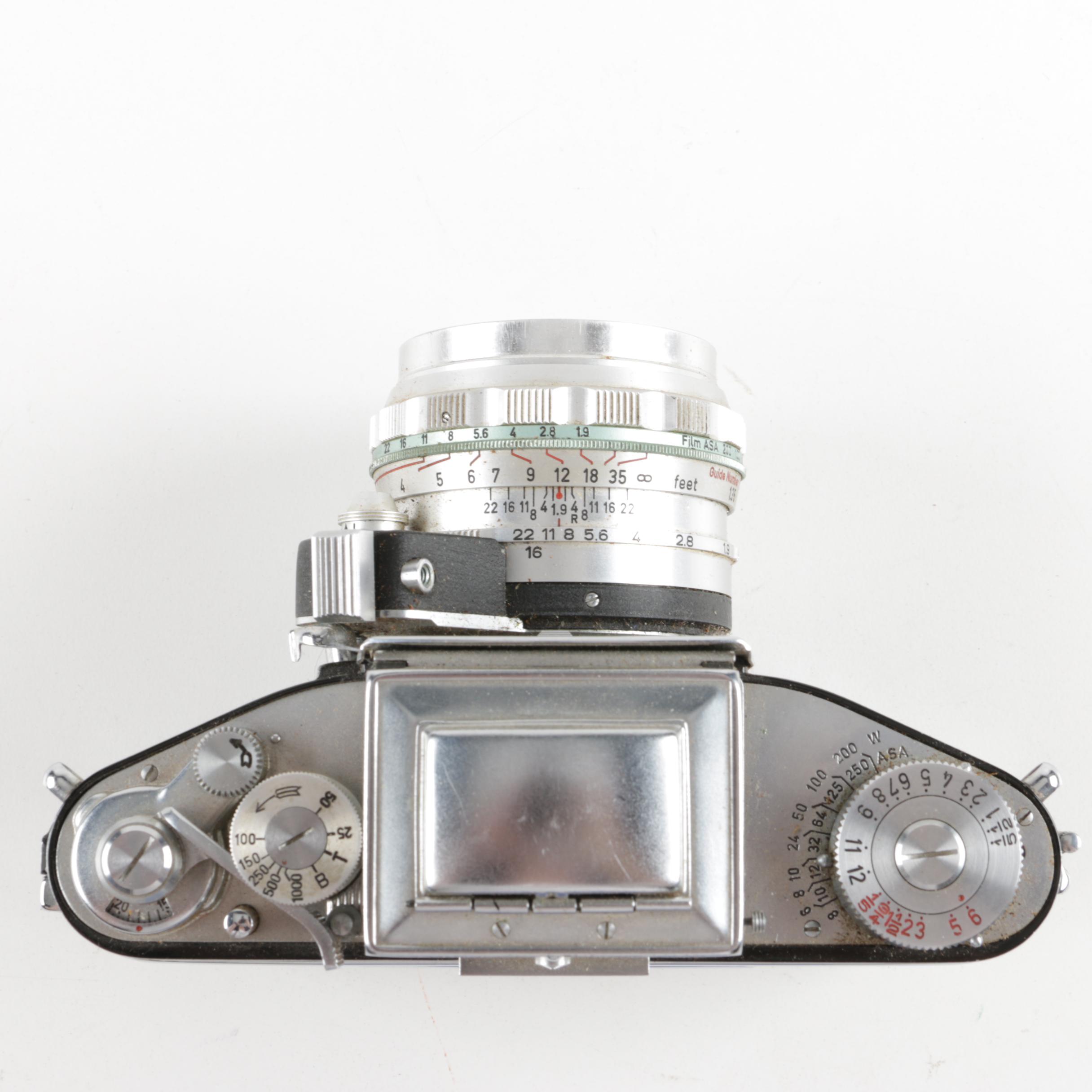 Exakta VX Camera with Case