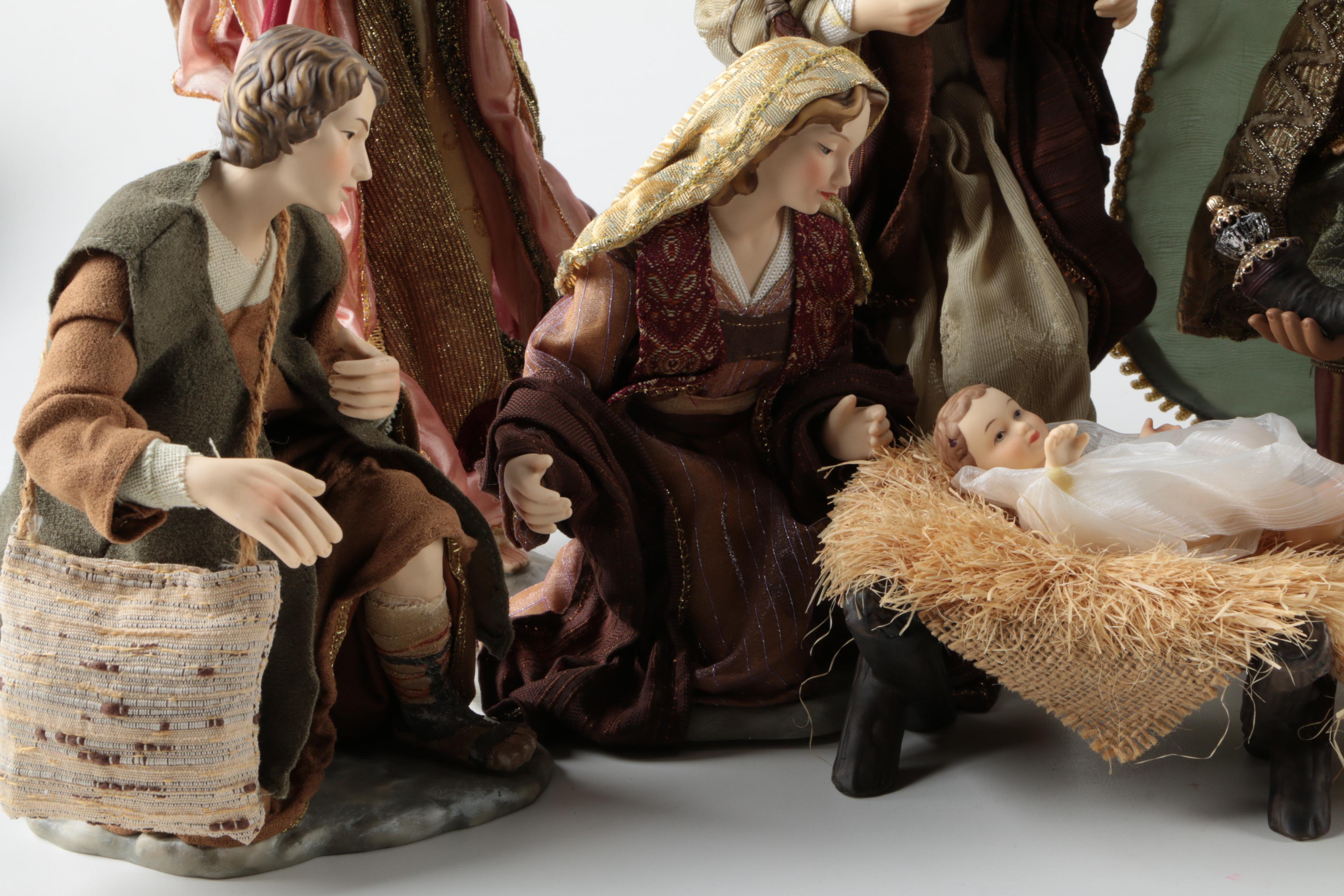O'Well China Nativity Scene