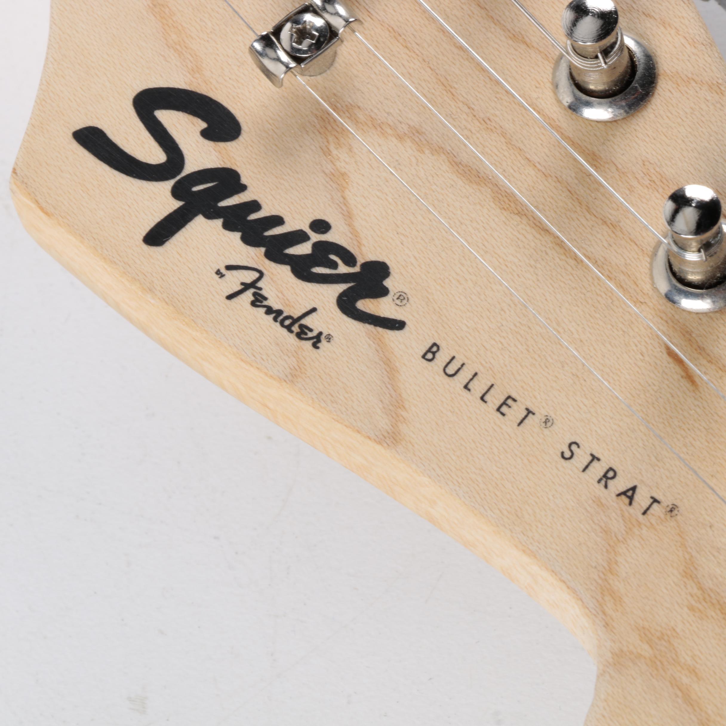 Squier "Bullet Strat" Stratocaster Electric Guitar by Fender