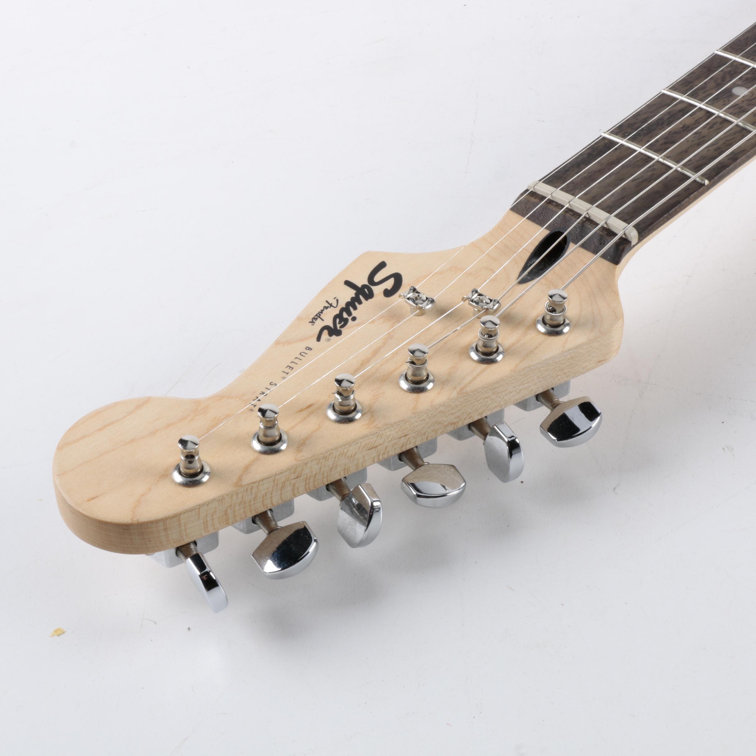 Squier "Bullet Strat" Stratocaster Electric Guitar by Fender