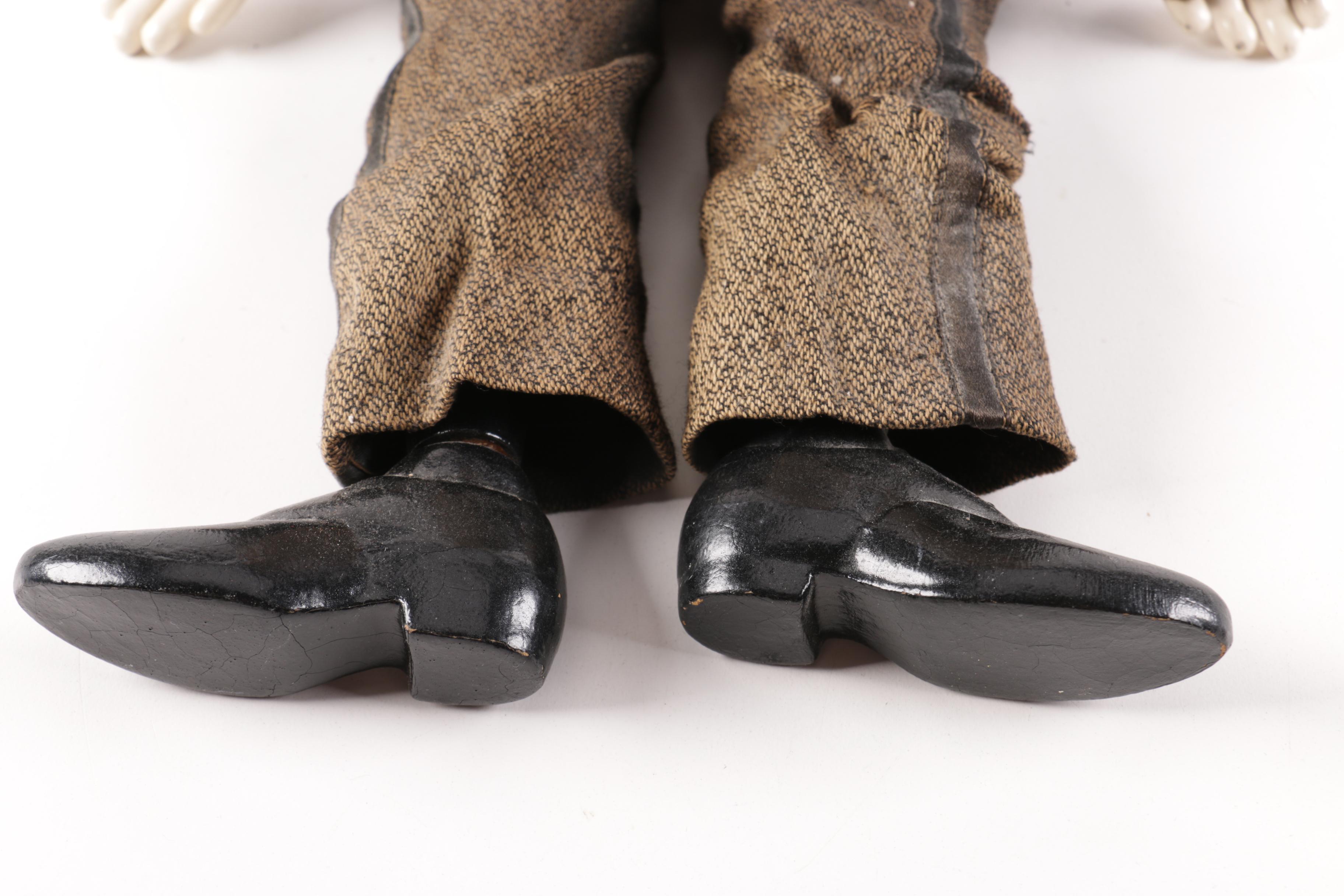 Pull String Ventriloquist Charlie McCarthy Puppet