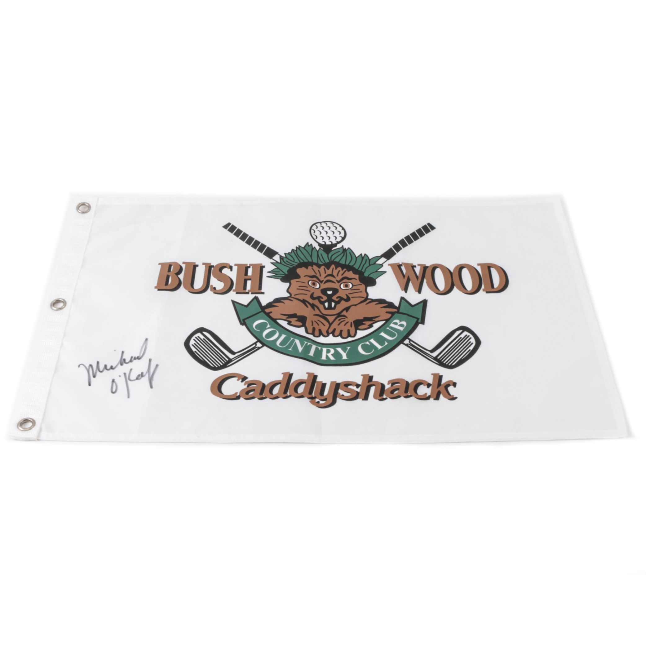 Bushwood Country Club Autographed Banner