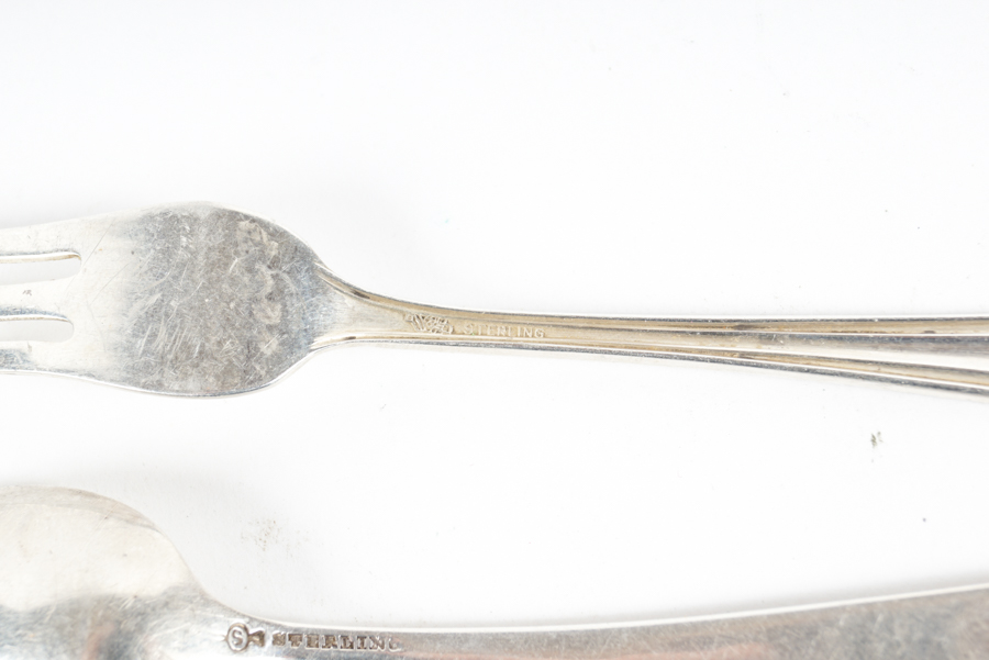 Sterling Silver Flatware Assortment Featuring Towle