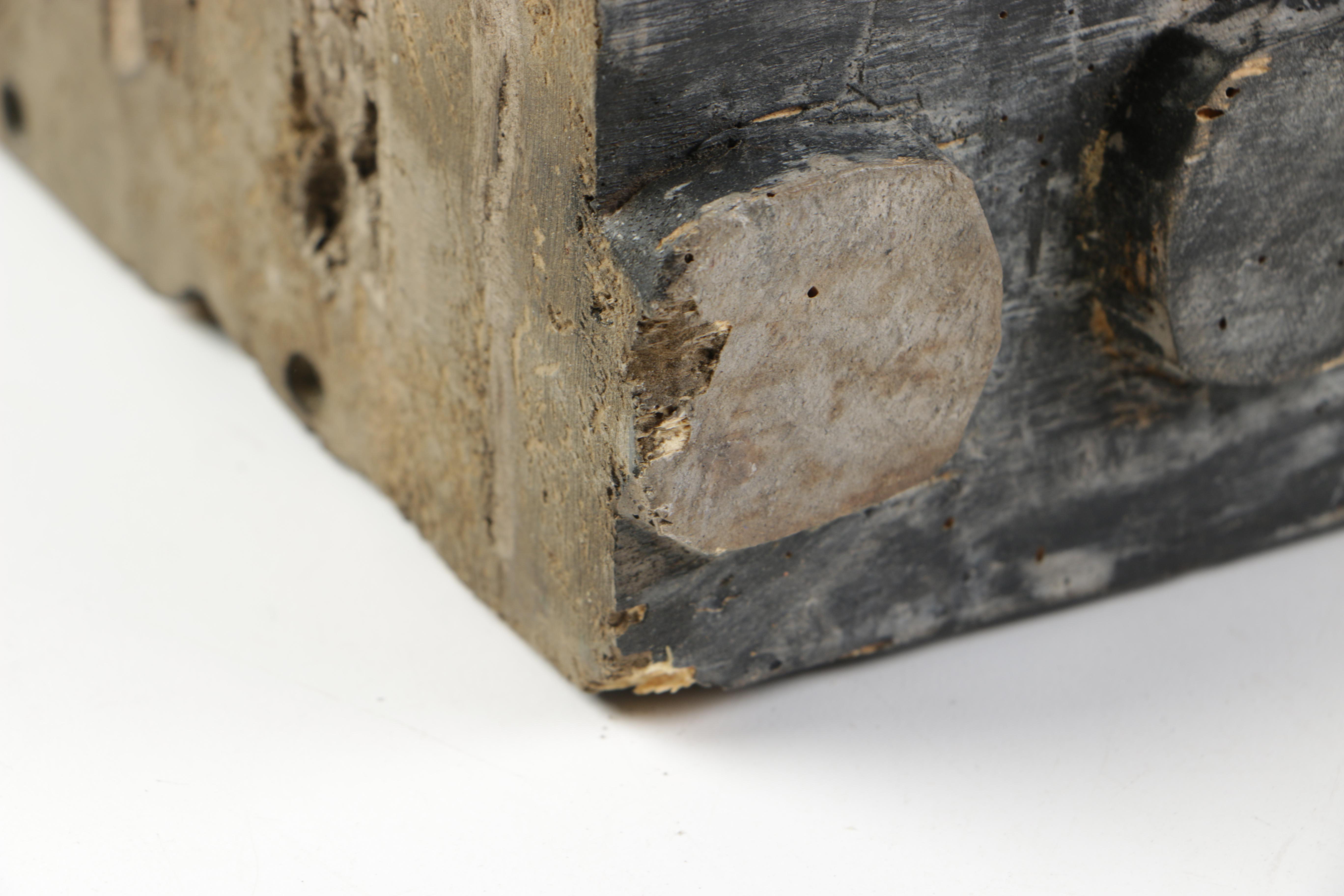 Figural Hardwood Vertical Sculpture