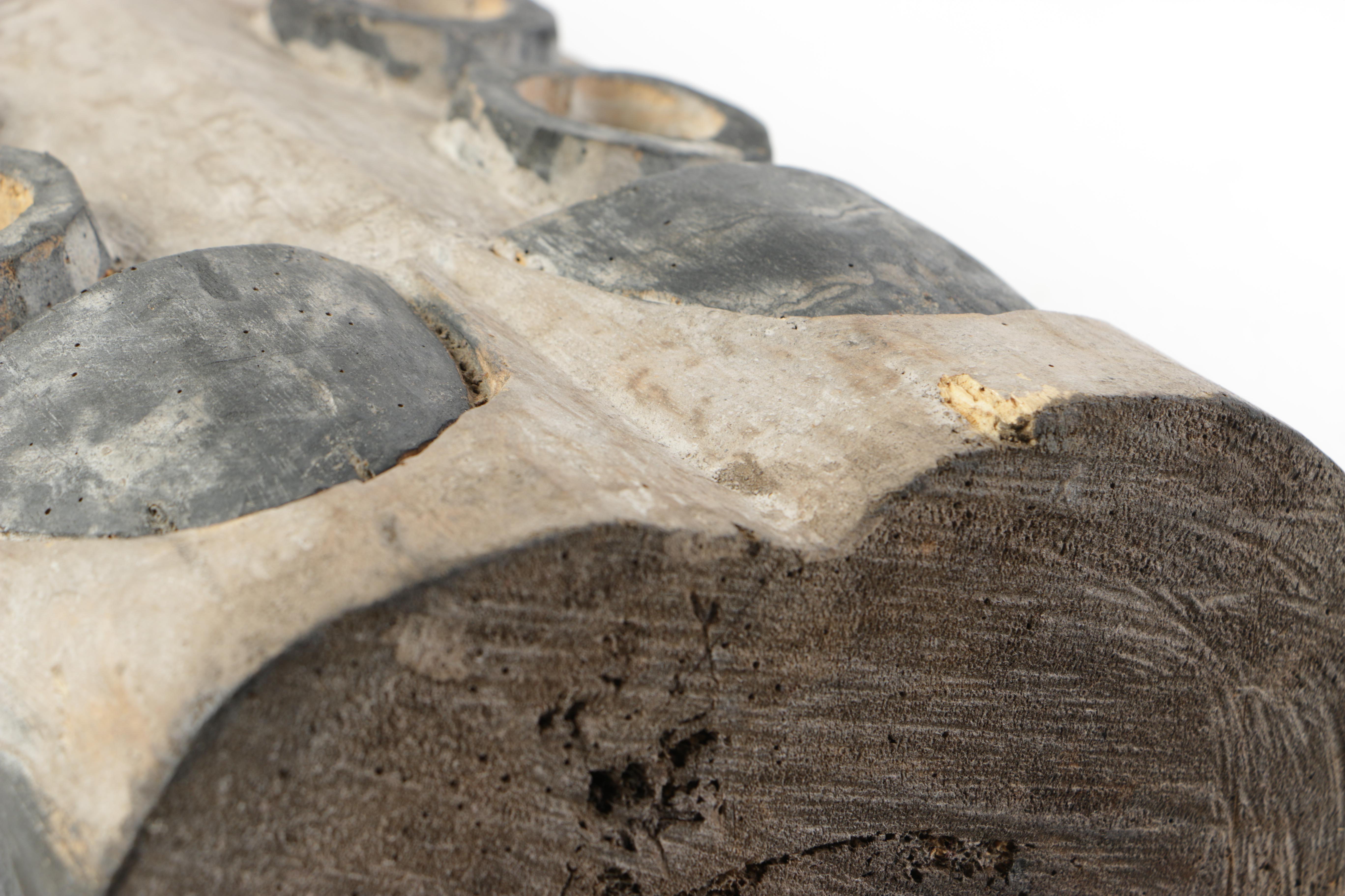 Figural Hardwood Vertical Sculpture