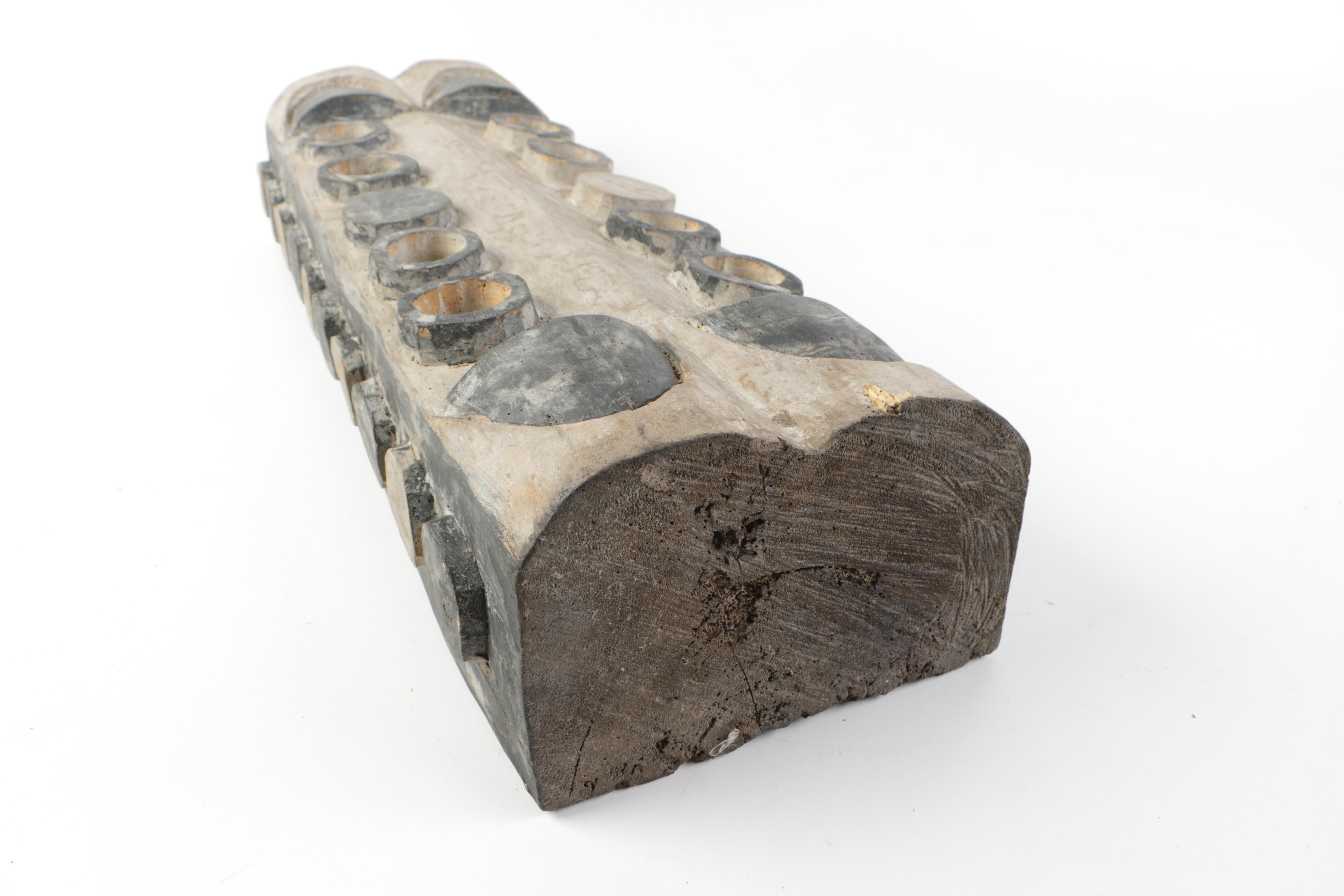 Figural Hardwood Vertical Sculpture