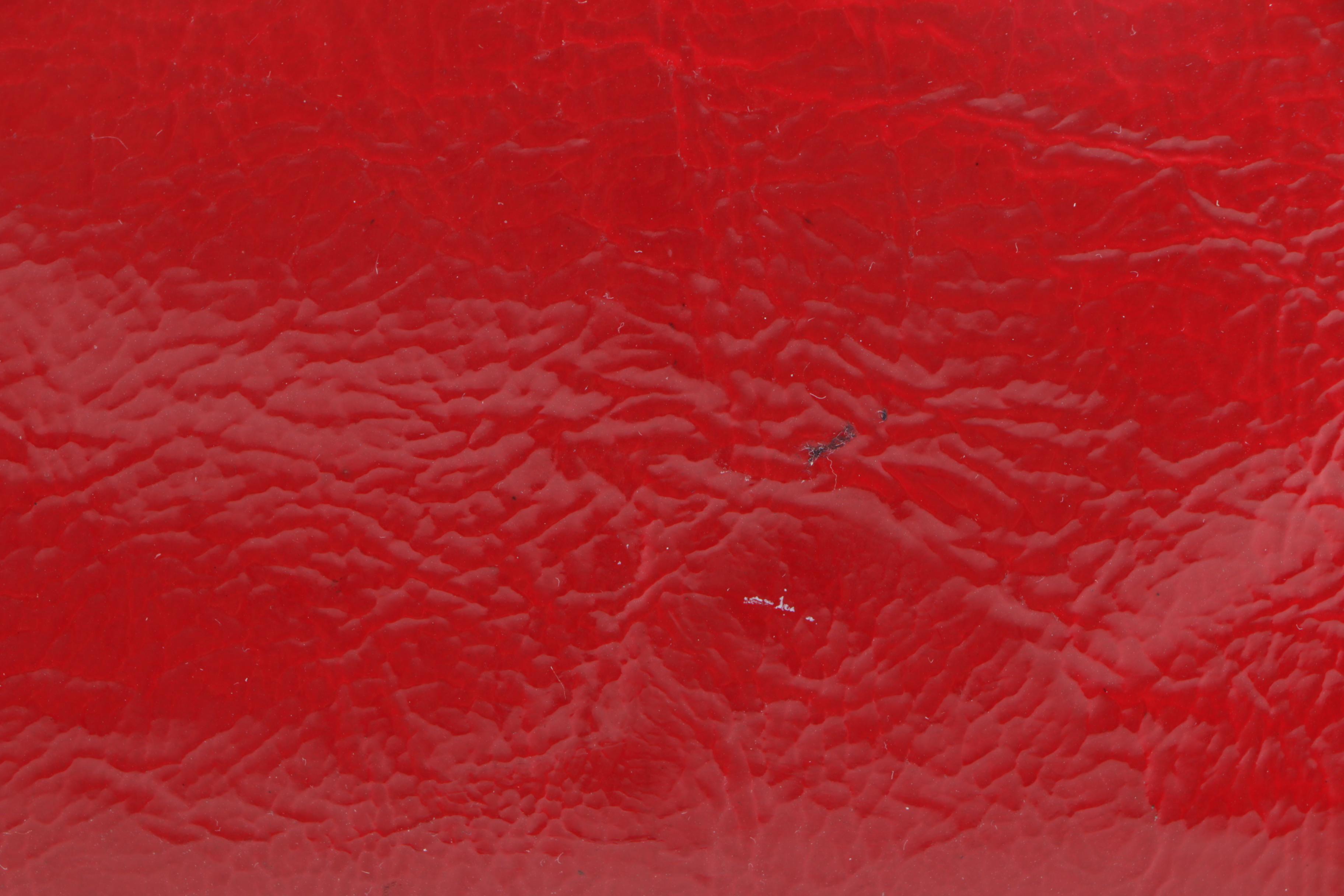 Christopher Augmon Red Coated Leather Handbag