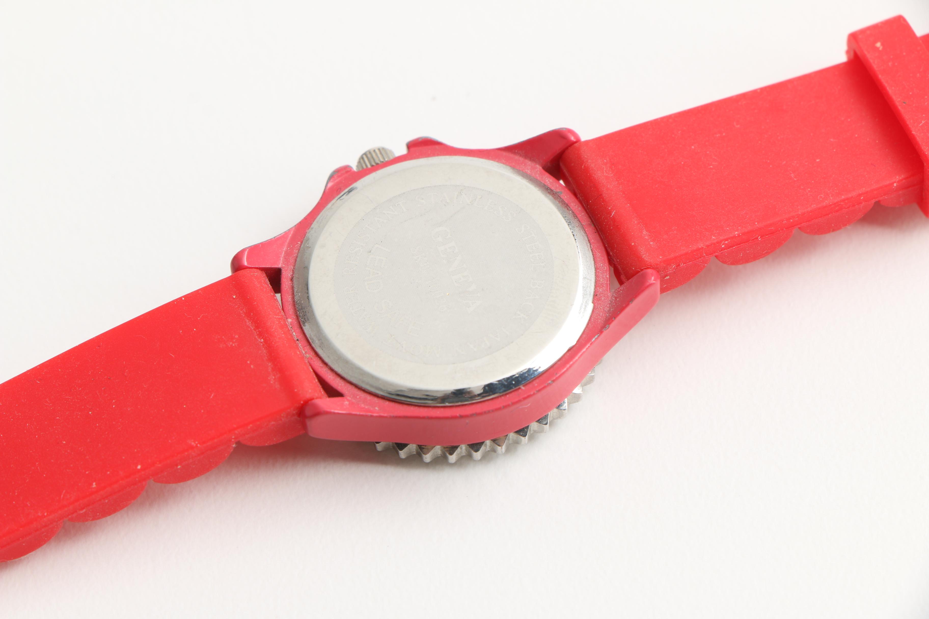 Assortment of Disney and Christmas Theme Watches