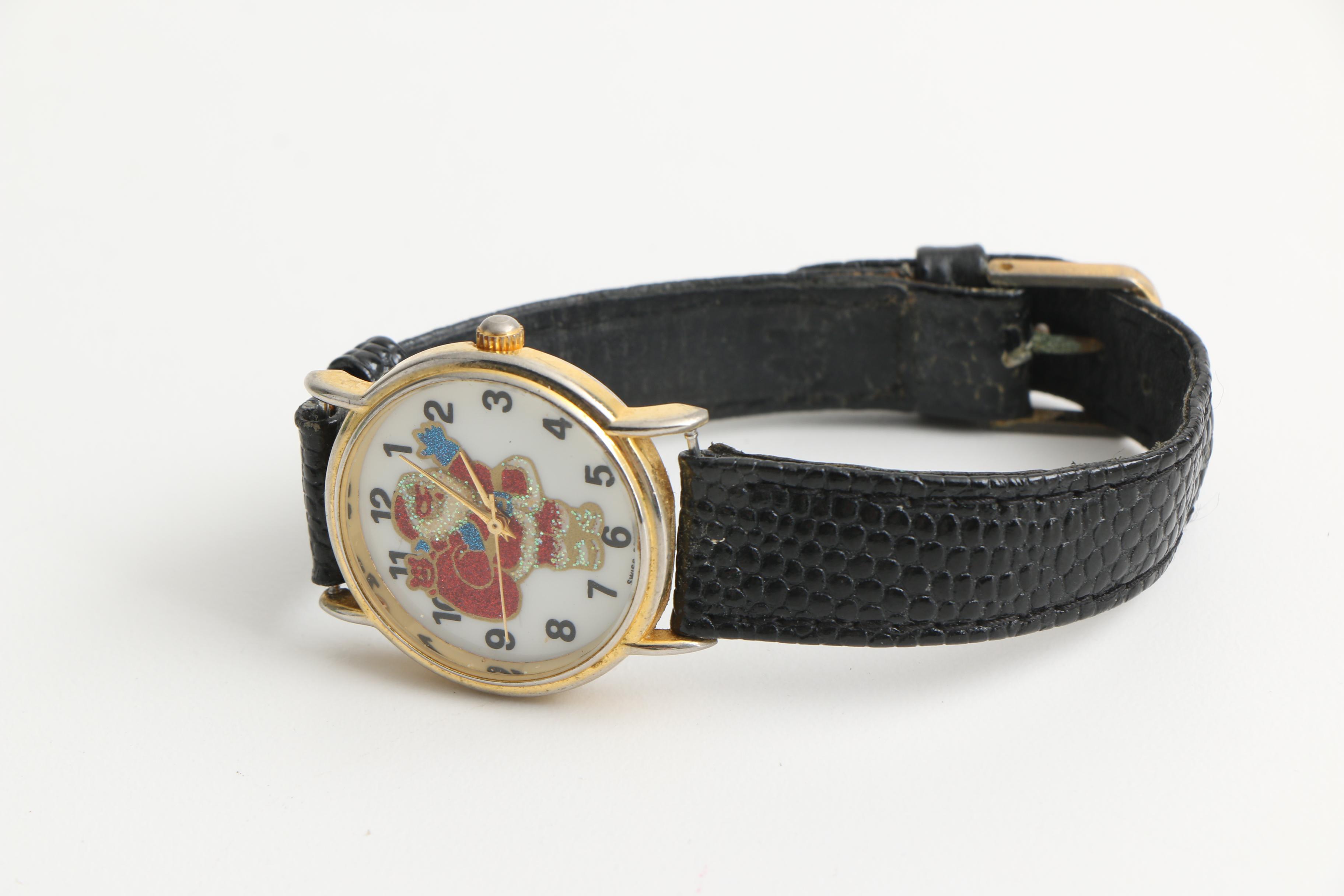 Assortment of Disney and Christmas Theme Watches