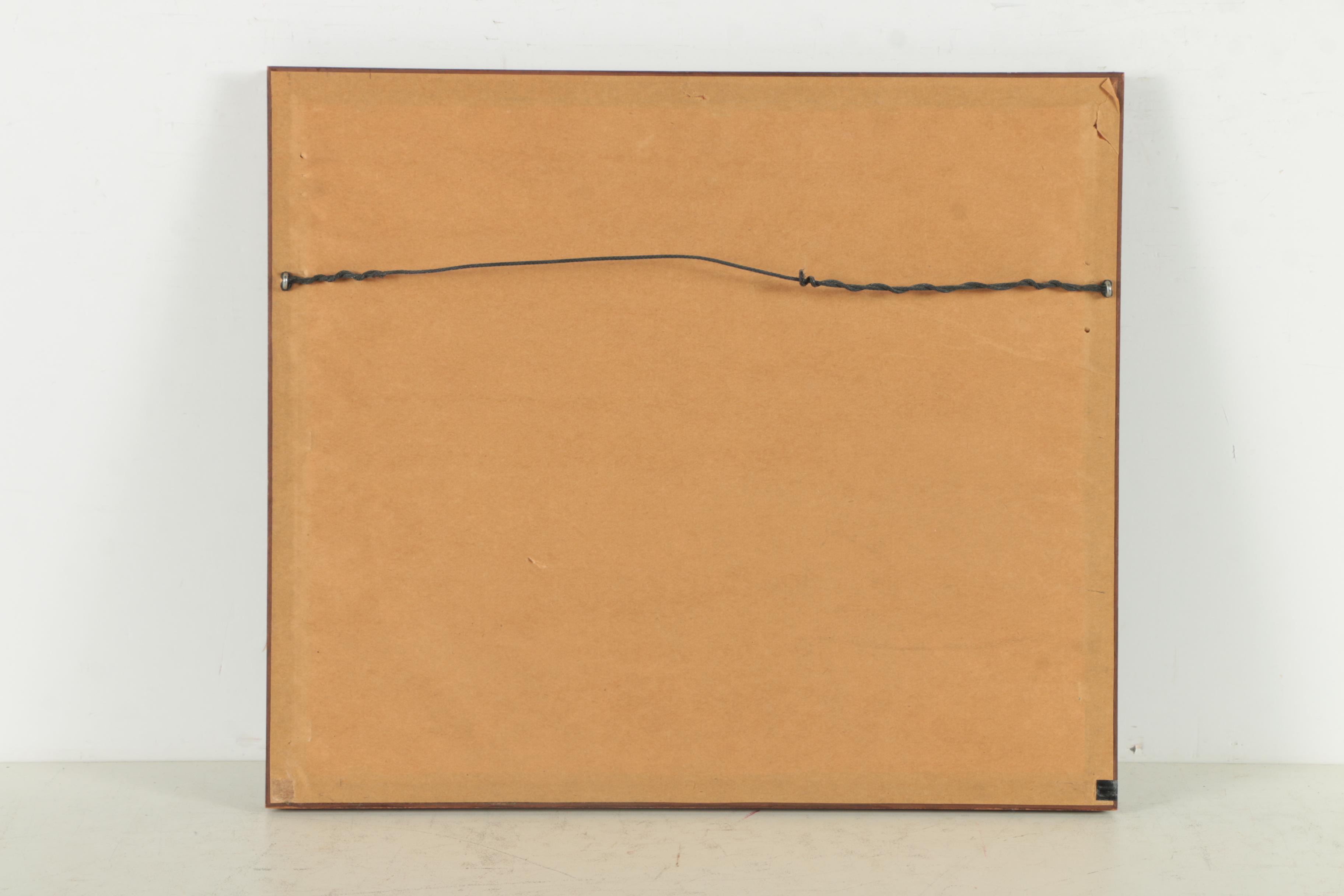 Offset Lithograph After Maurice Legendre "Notre Dame Et Le Square Viviani"