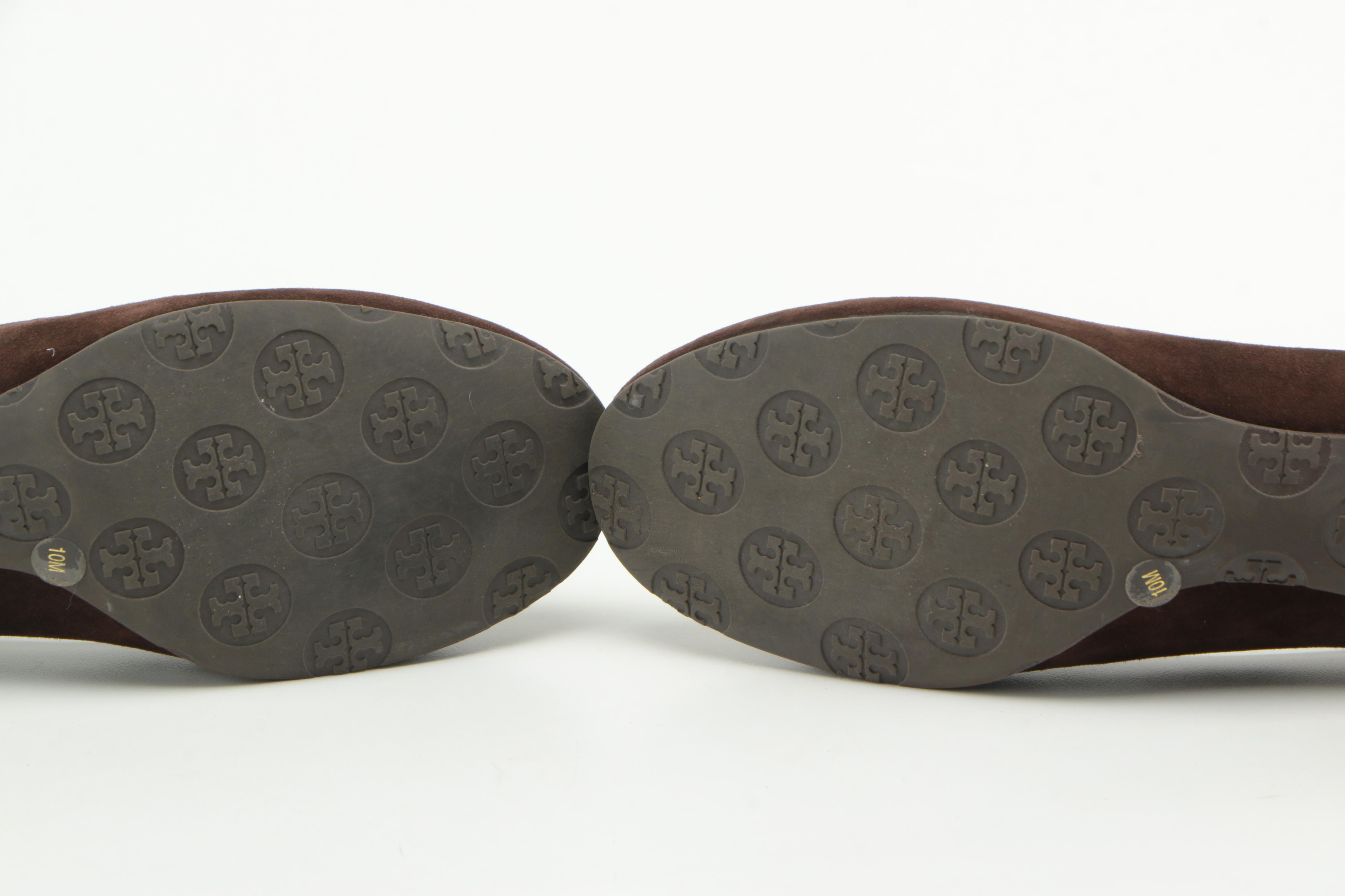 Tory Burch "Amy" Suede Pumps