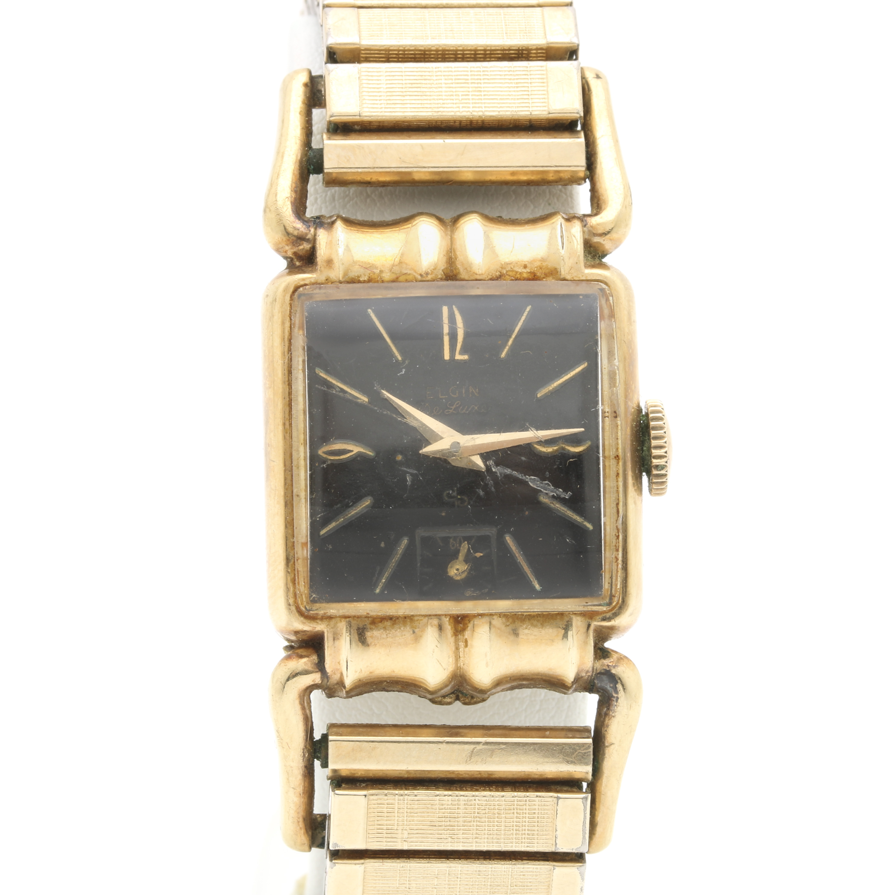 Elgin De Luxe 10K Gold Filled Watch
