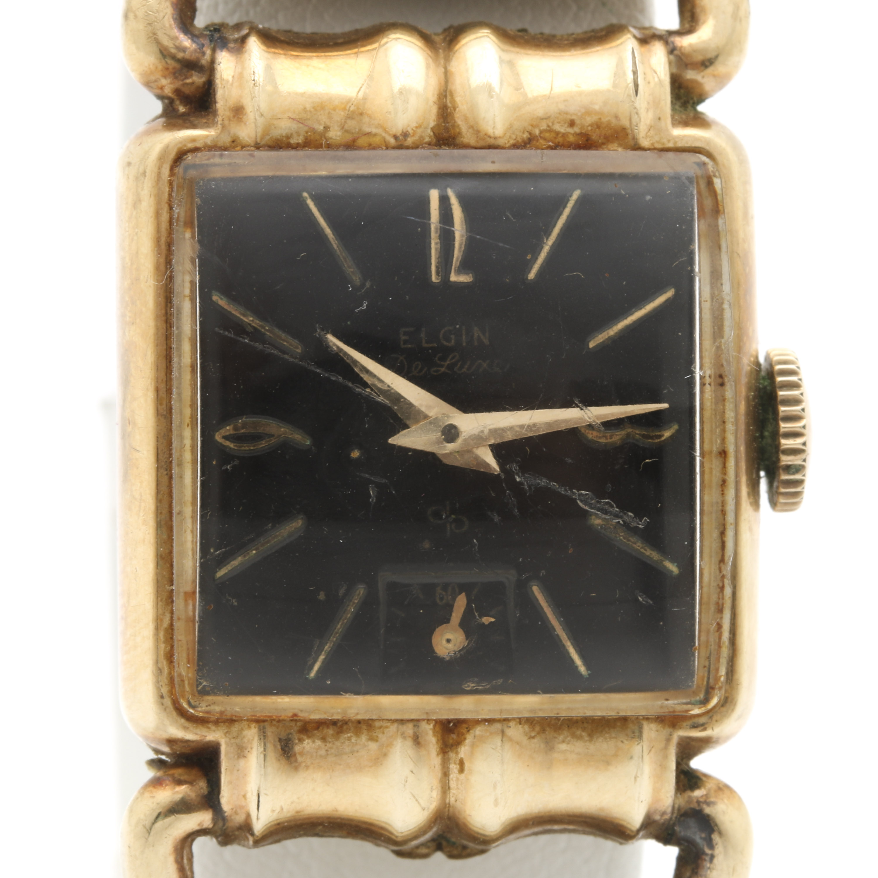 Elgin De Luxe 10K Gold Filled Watch