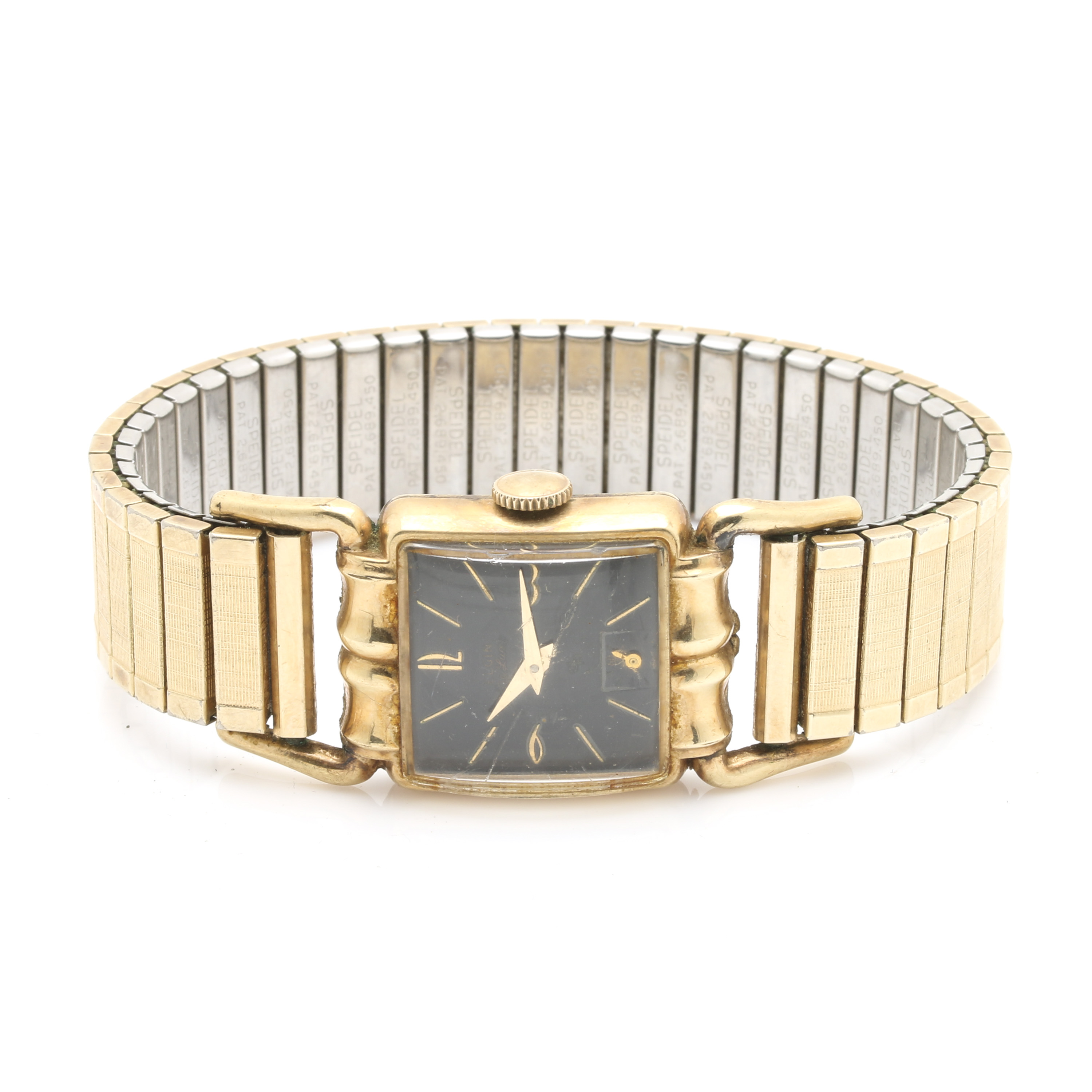 Elgin De Luxe 10K Gold Filled Watch