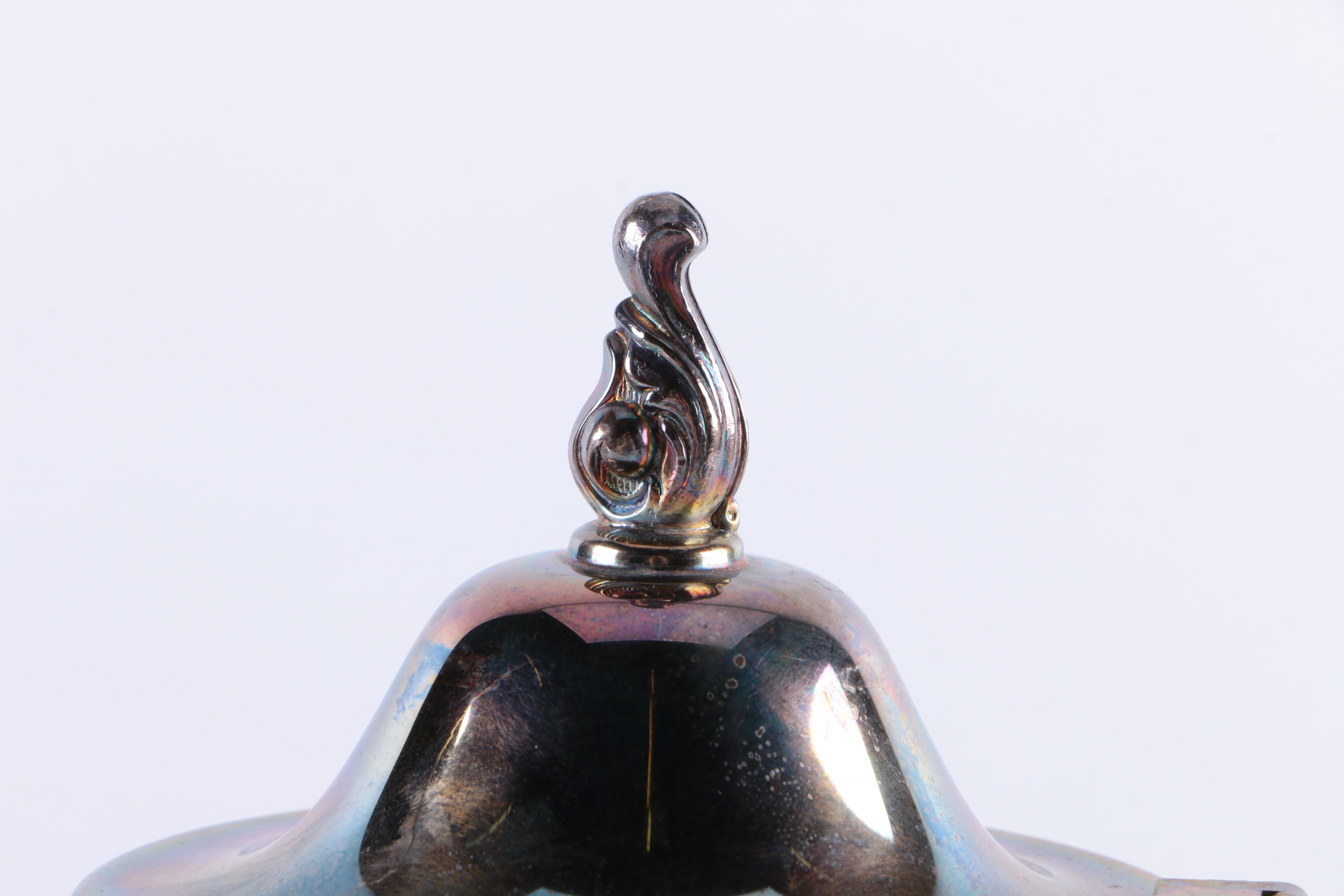 Oneida Silver Plate Coffee Pot and Assorted Silver Plate Items