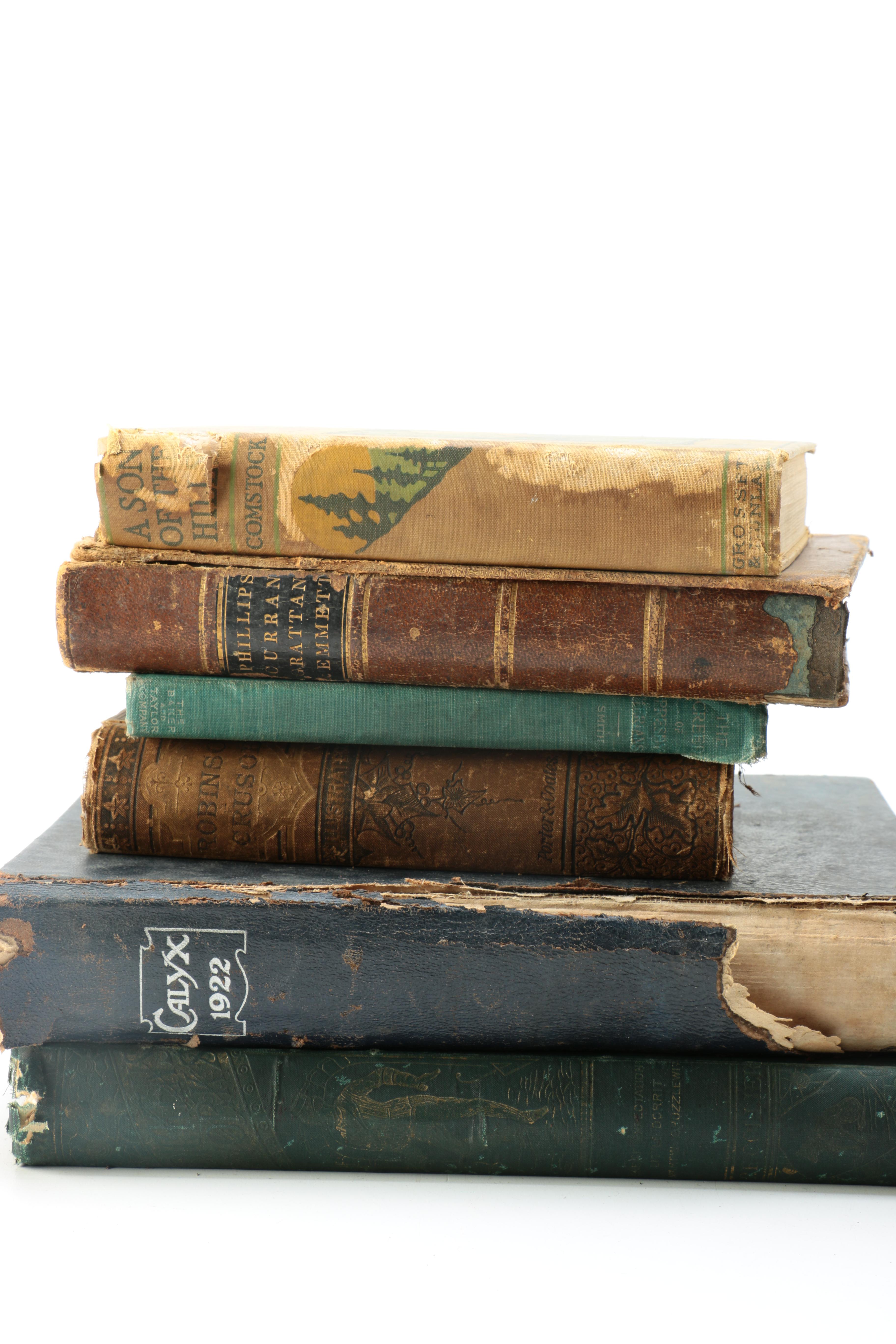 Assortment of Vintage Fiction Novels