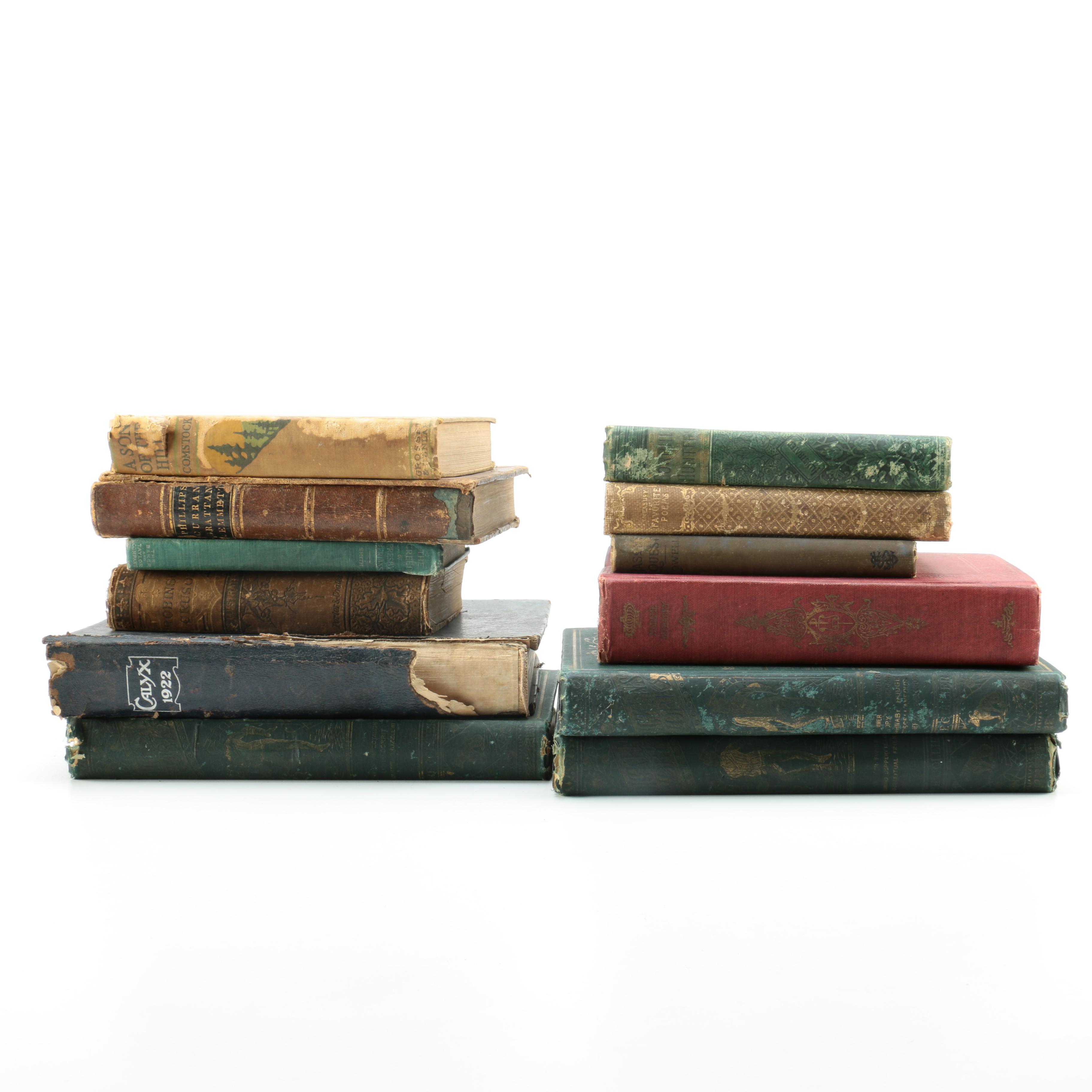 Assortment of Vintage Fiction Novels