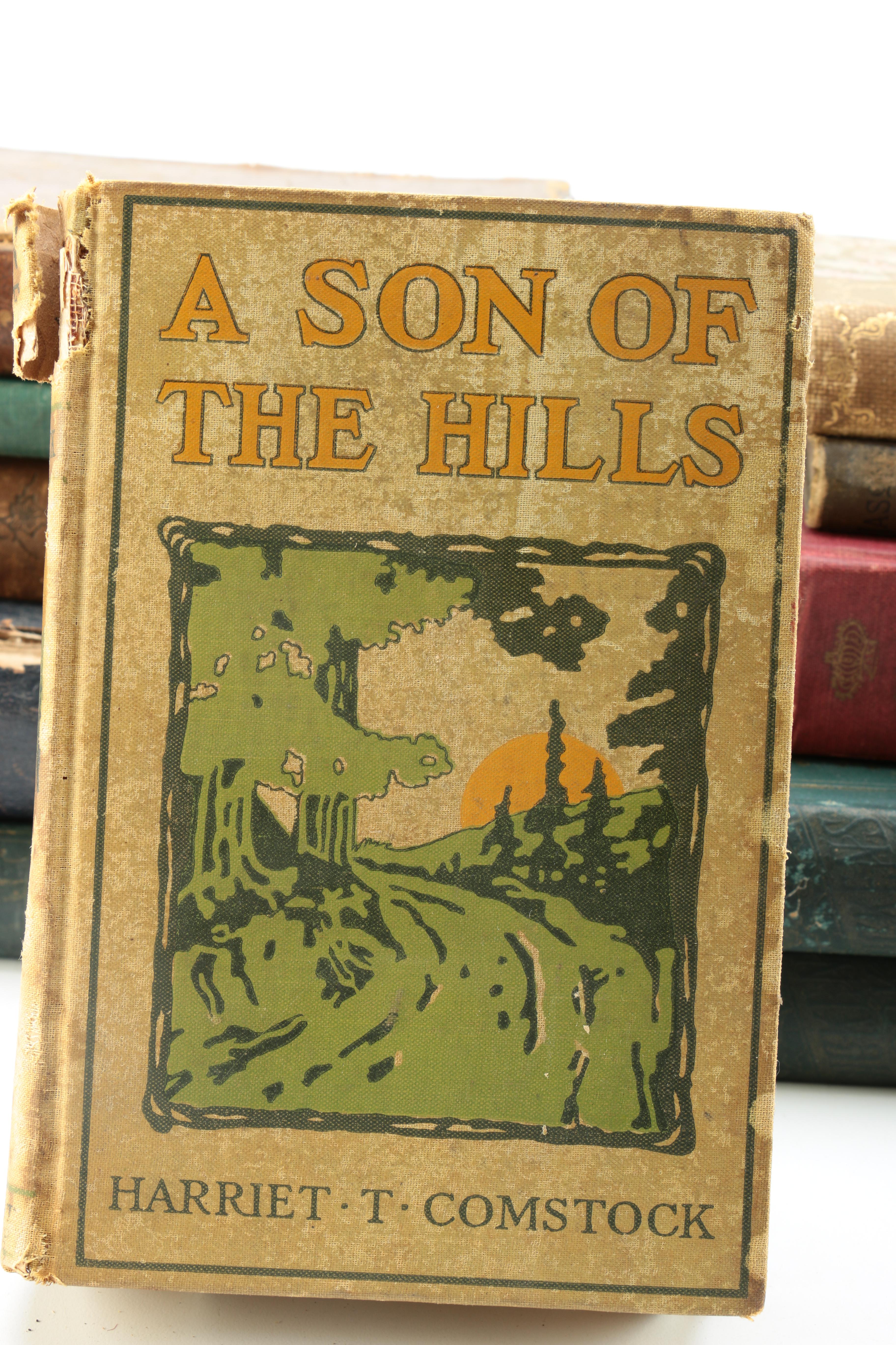 Assortment of Vintage Fiction Novels