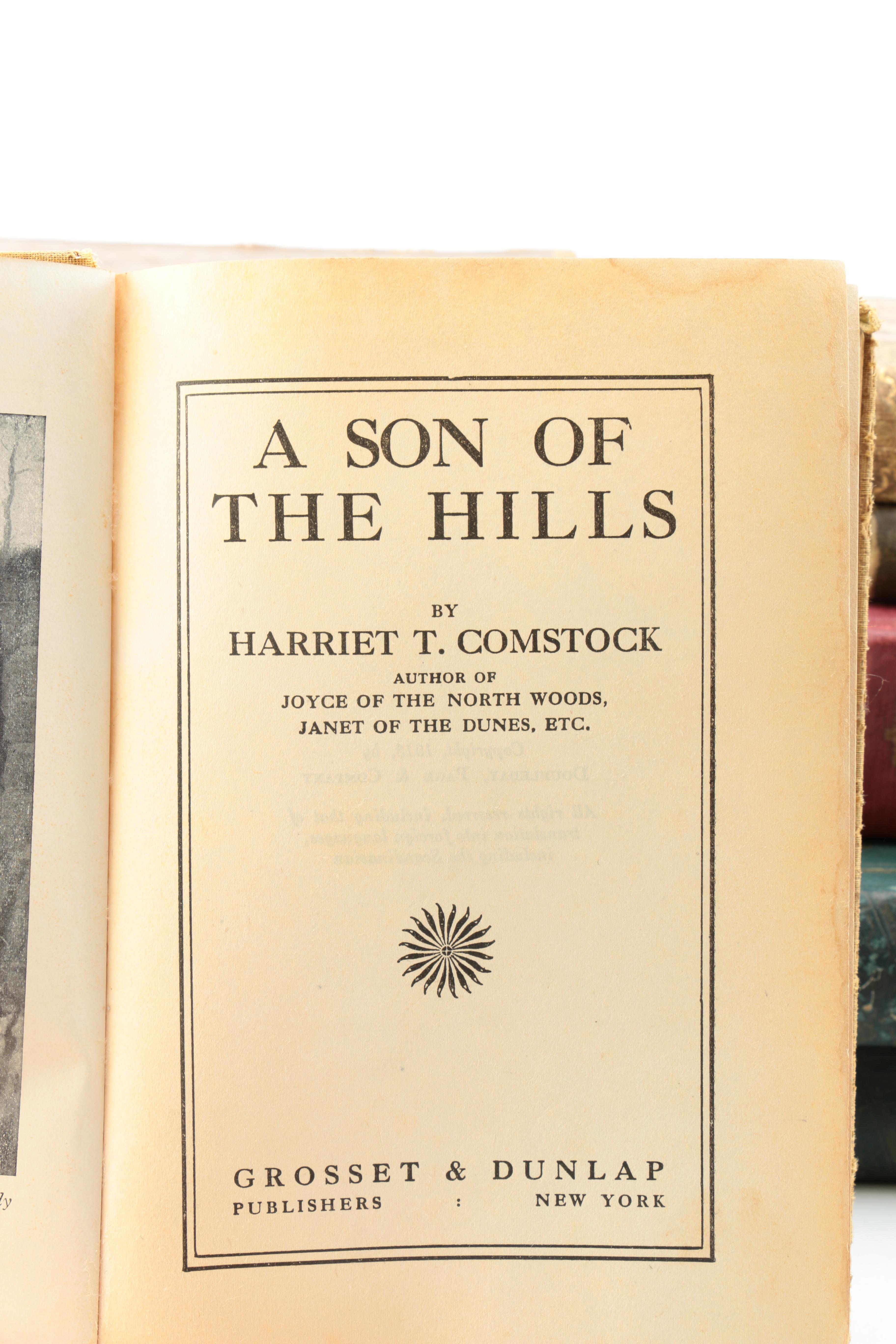 Assortment of Vintage Fiction Novels