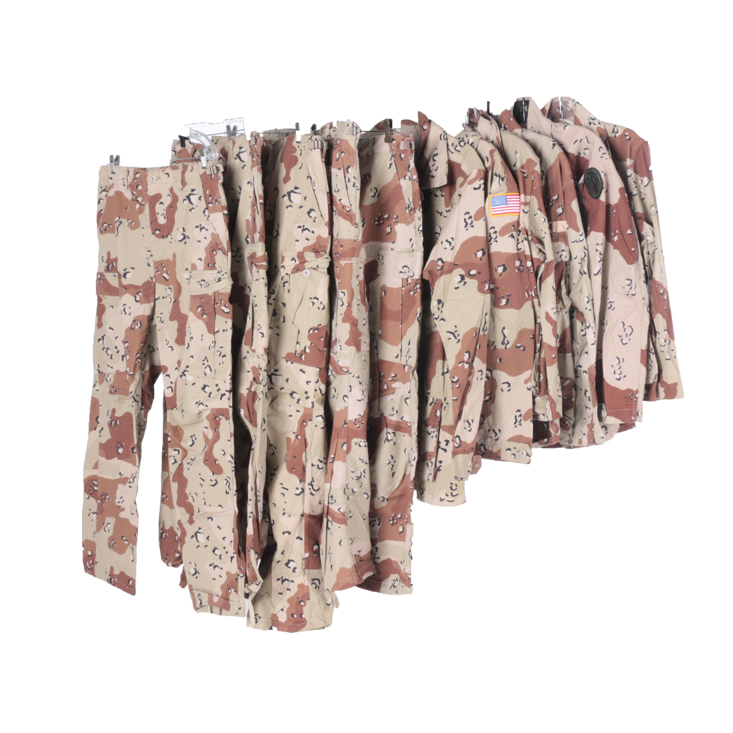 Brown Camouflage U.S. Army Uniforms