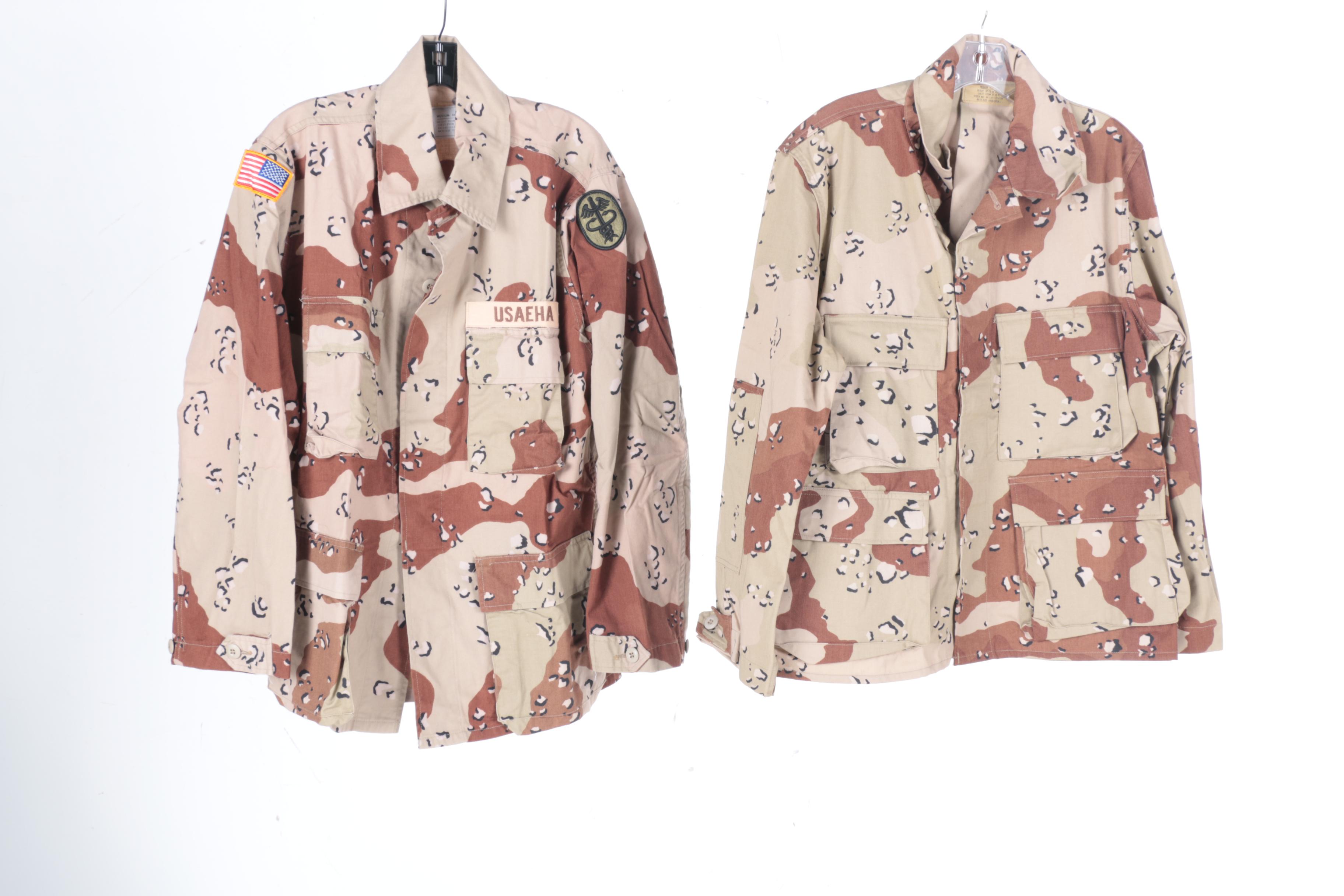 Brown Camouflage U.S. Army Uniforms