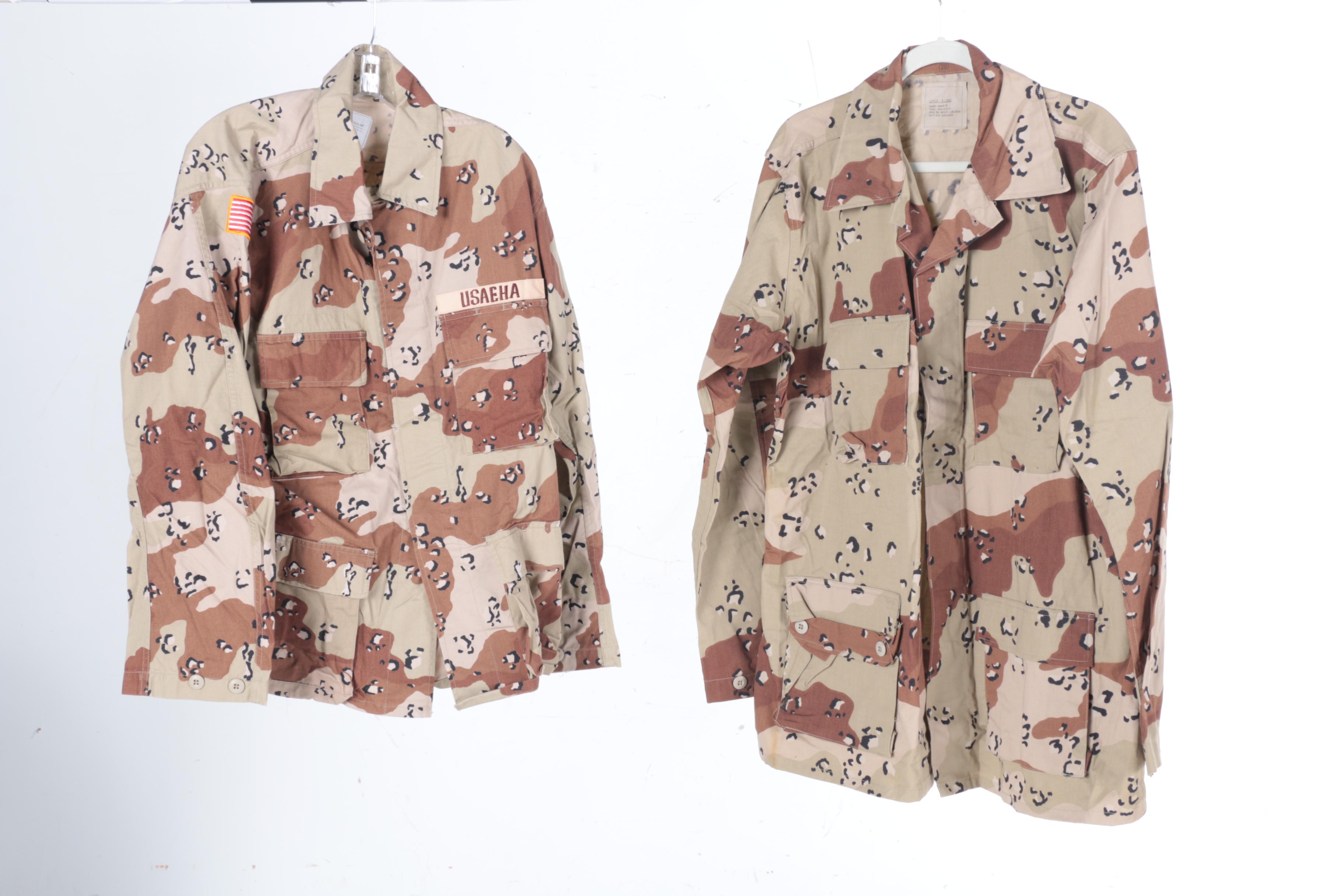 Brown Camouflage U.S. Army Uniforms
