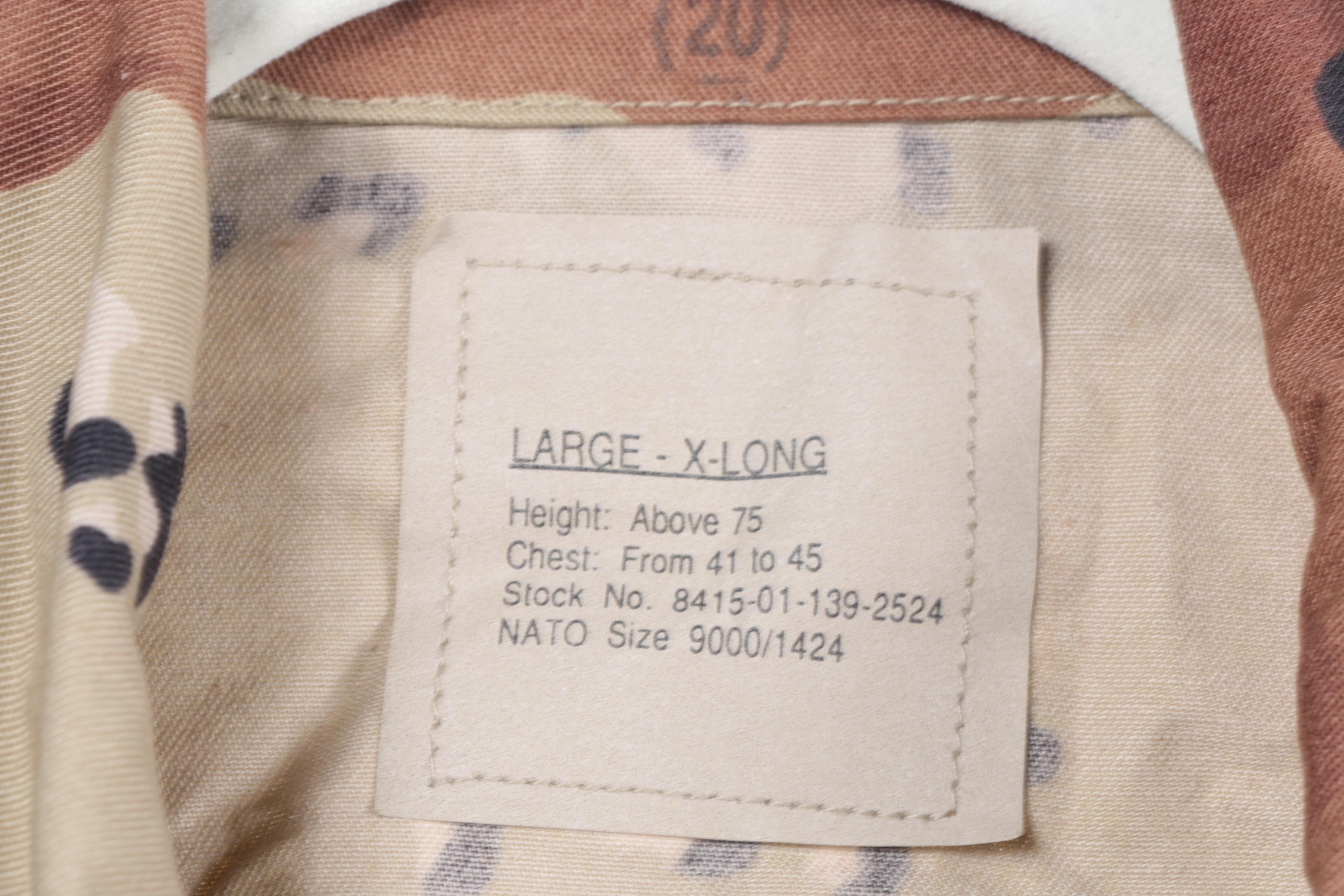 Brown Camouflage U.S. Army Uniforms