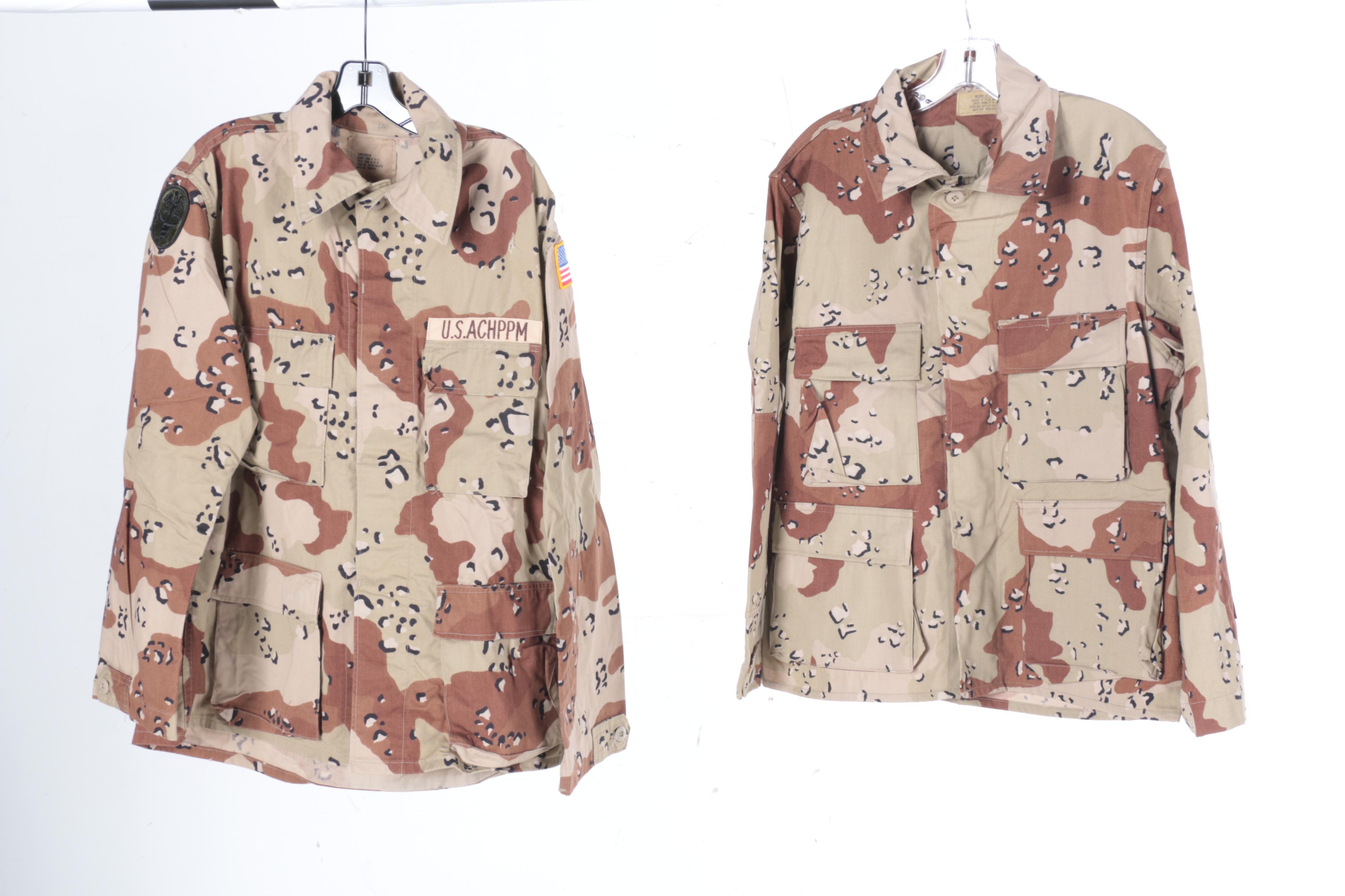 Brown Camouflage U.S. Army Uniforms