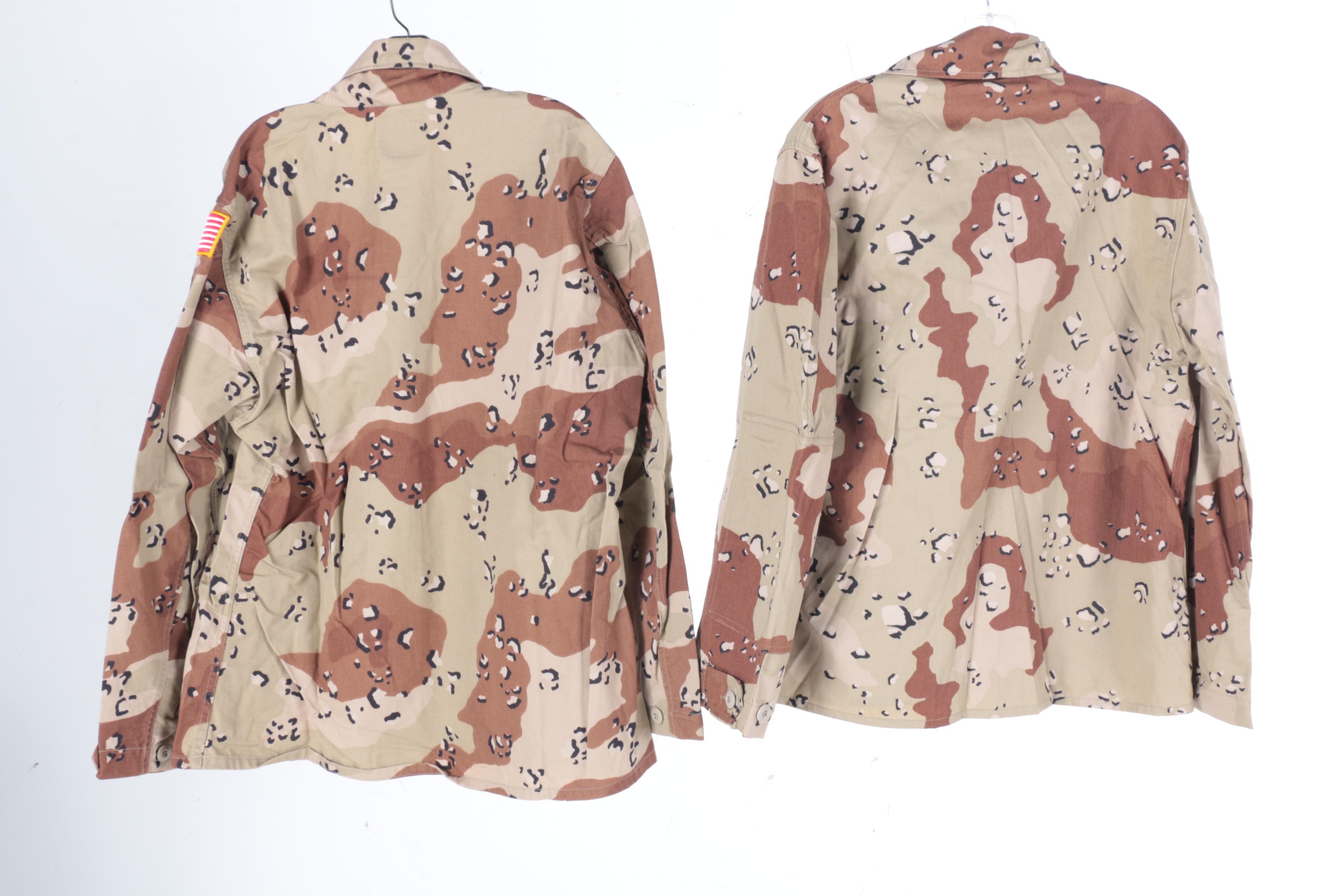 Brown Camouflage U.S. Army Uniforms