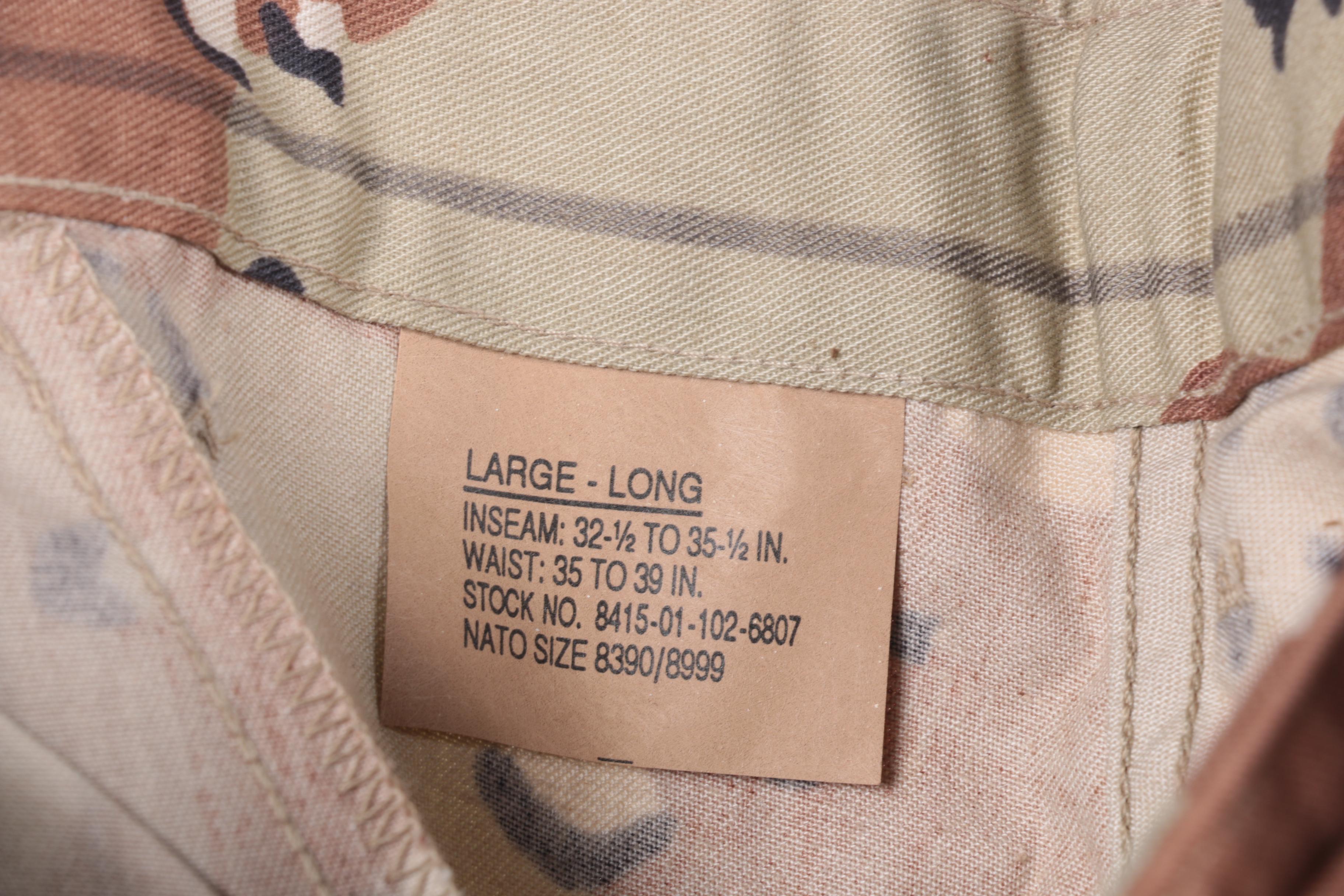 Brown Camouflage U.S. Army Uniforms