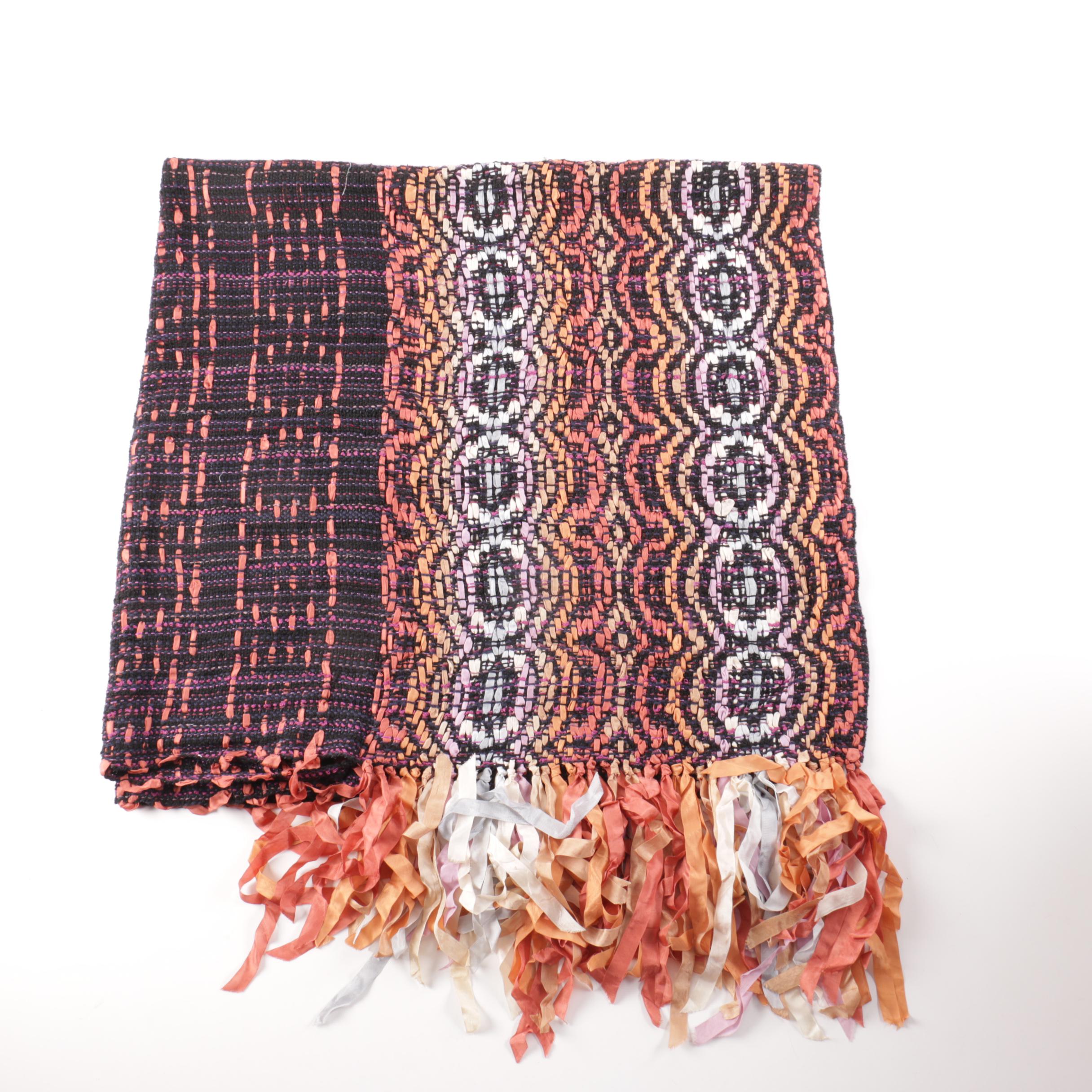 Woven Ribbon Shawl