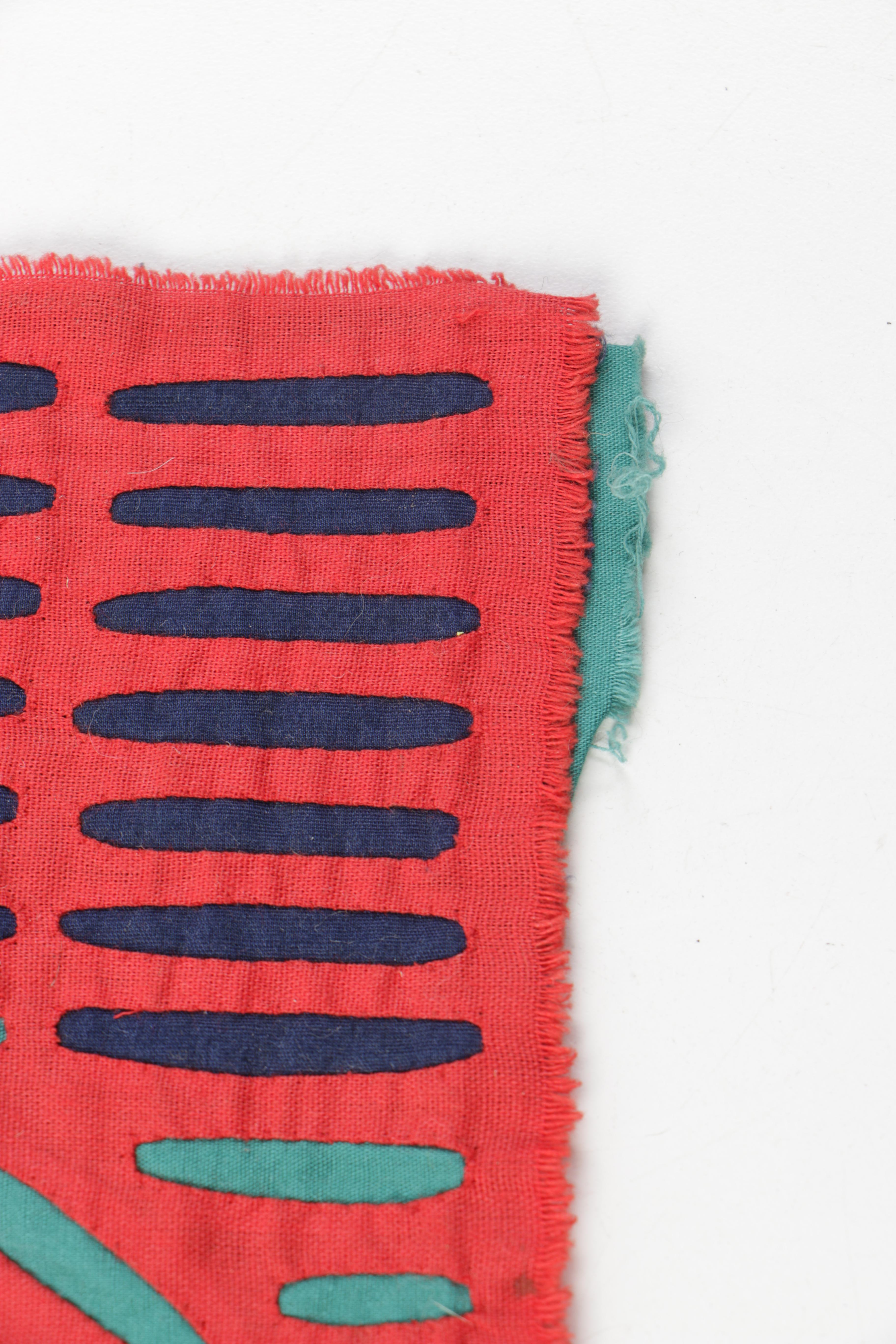 Vintage Textiles Including "Log Cabin" Lap Quilt Piece