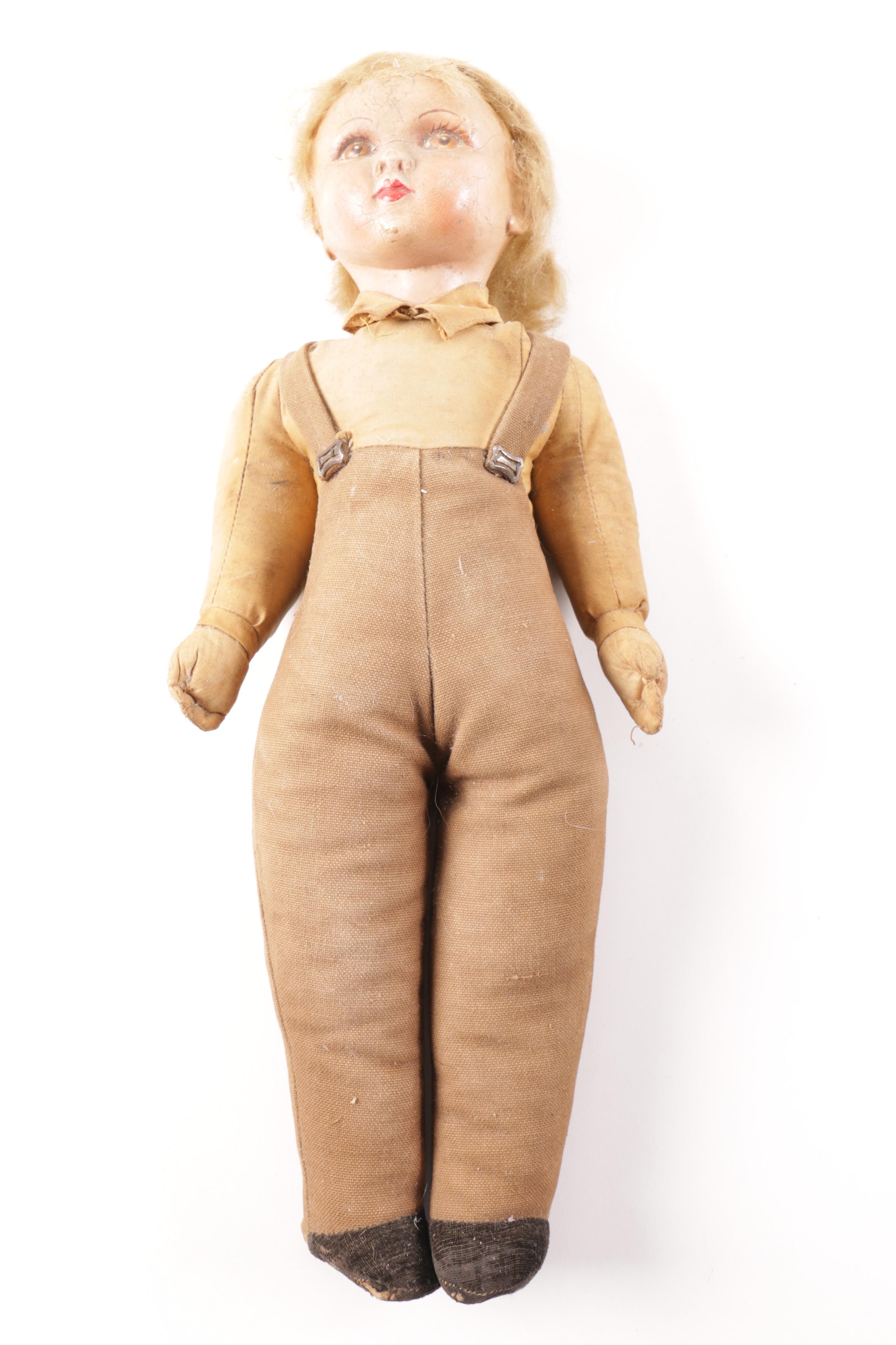 Group of Antique and Vintage Dolls