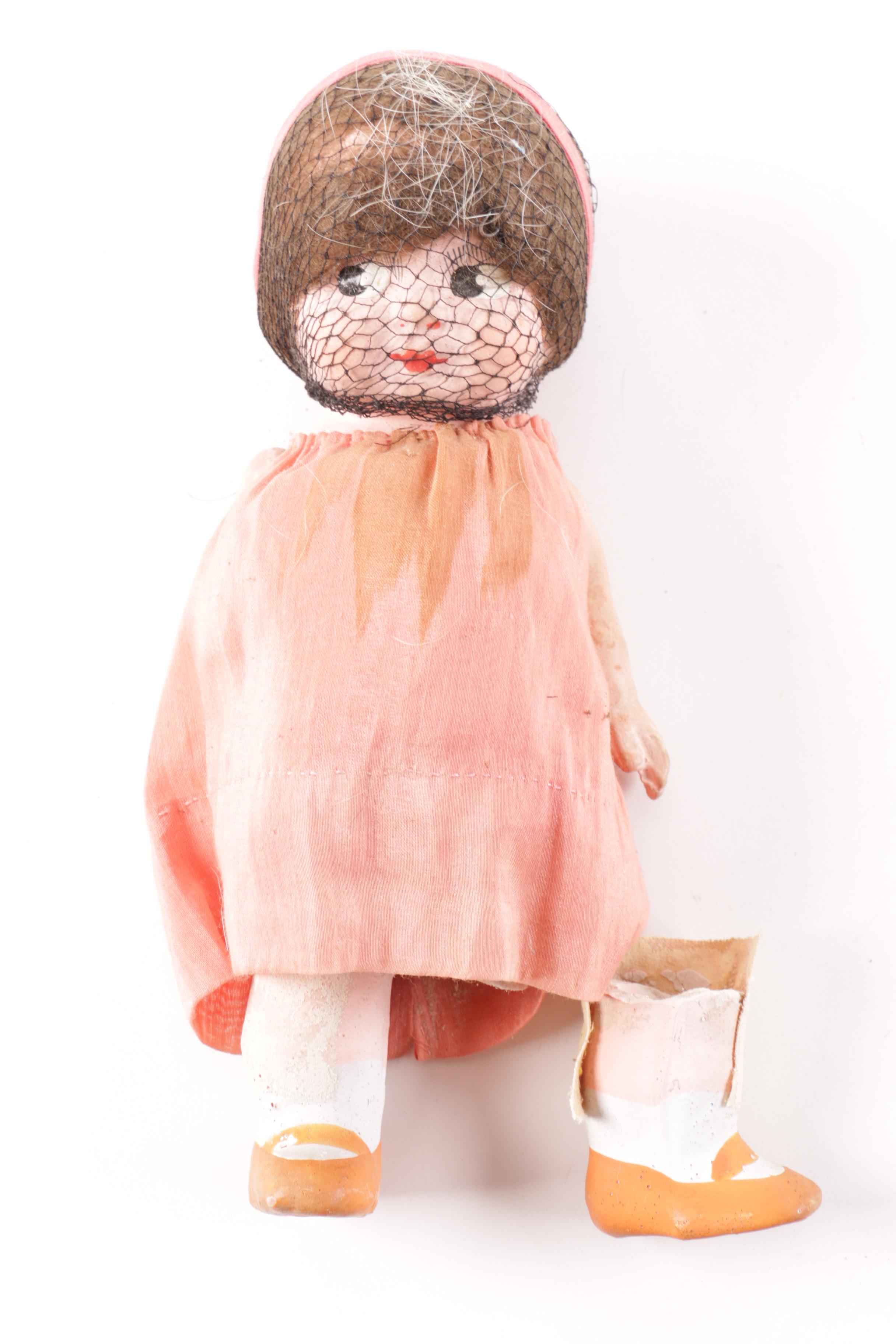 Group of Antique and Vintage Dolls