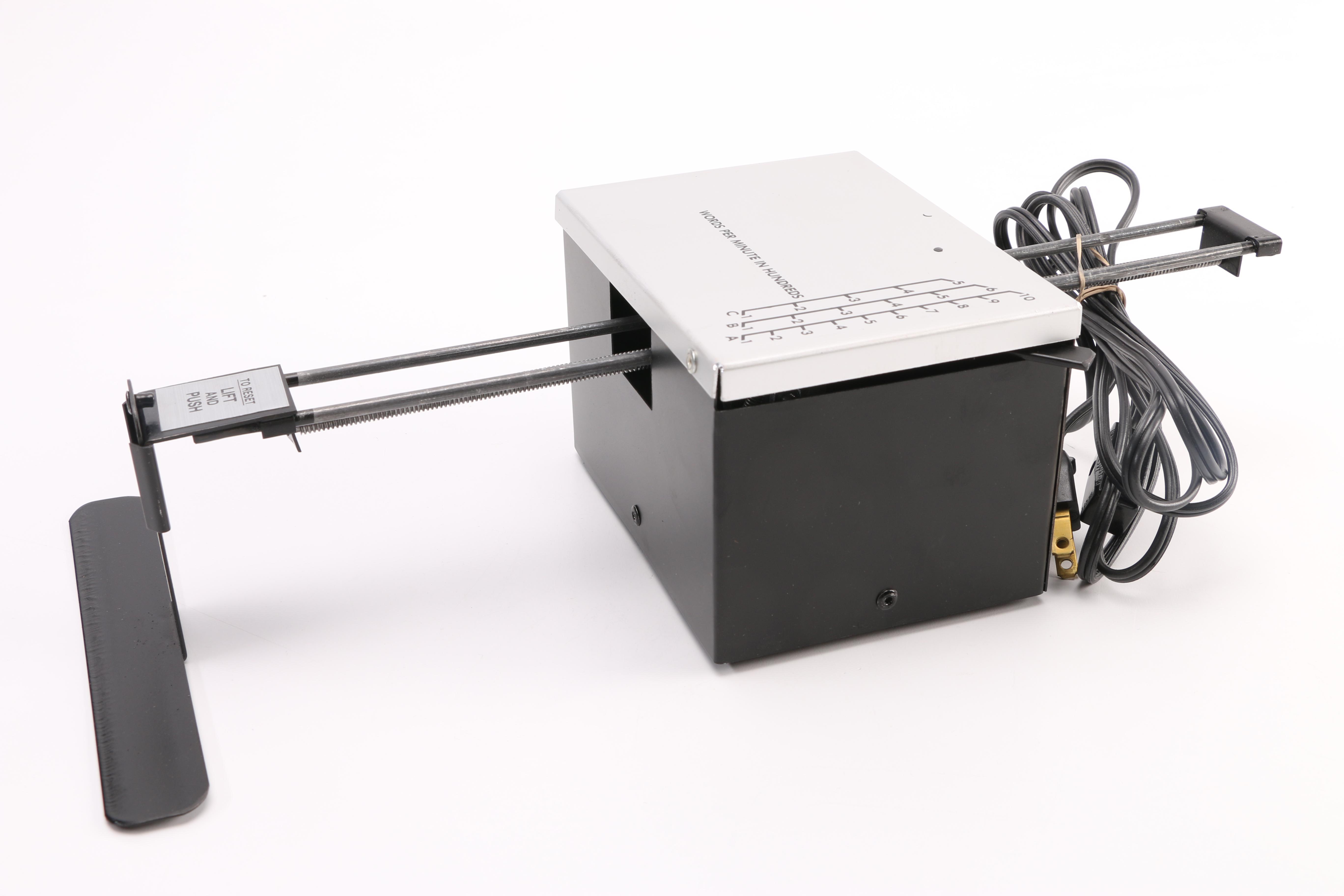 Circa 1960s Readamatic Pacer and Family Reading Improvement Program