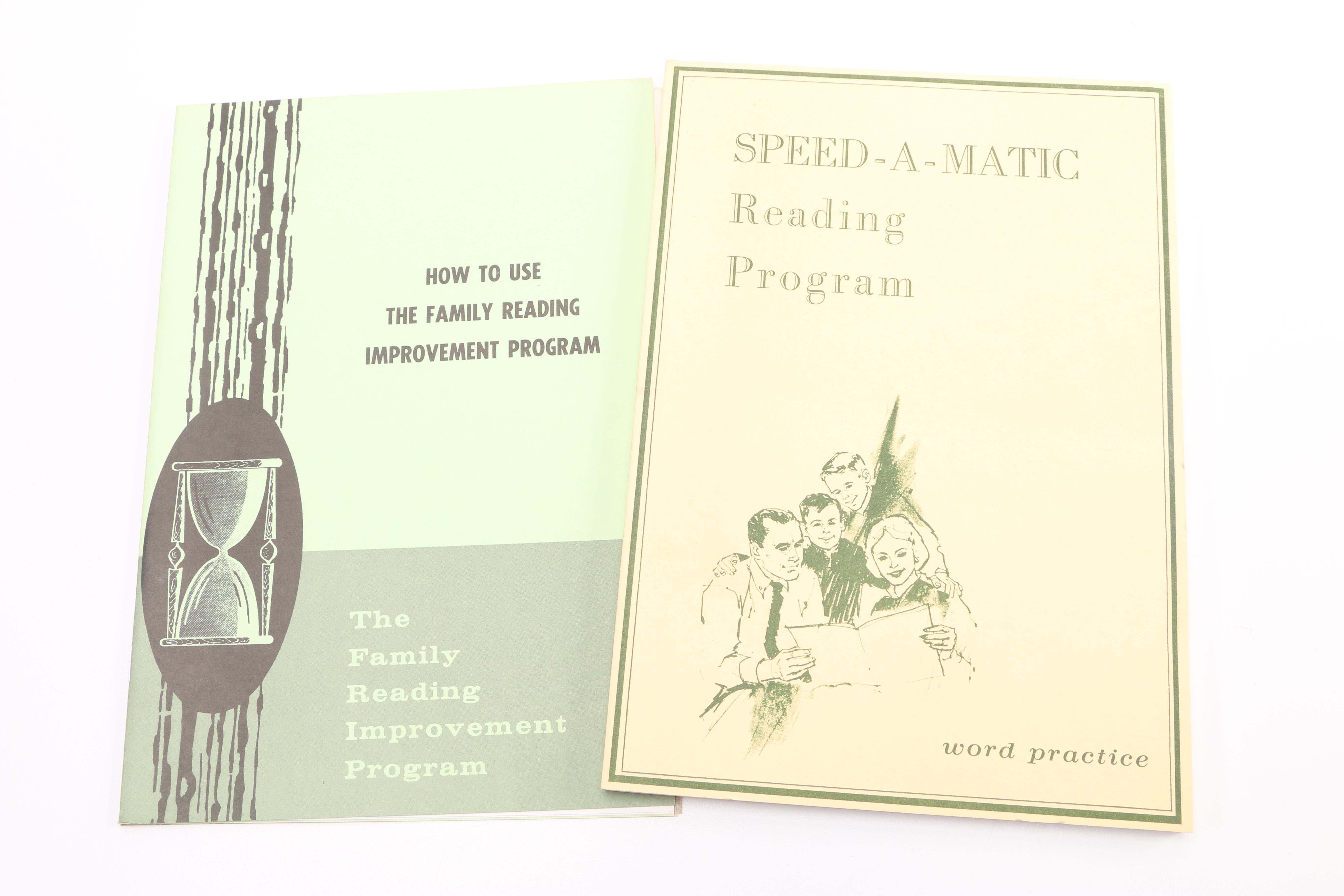 Circa 1960s Readamatic Pacer and Family Reading Improvement Program