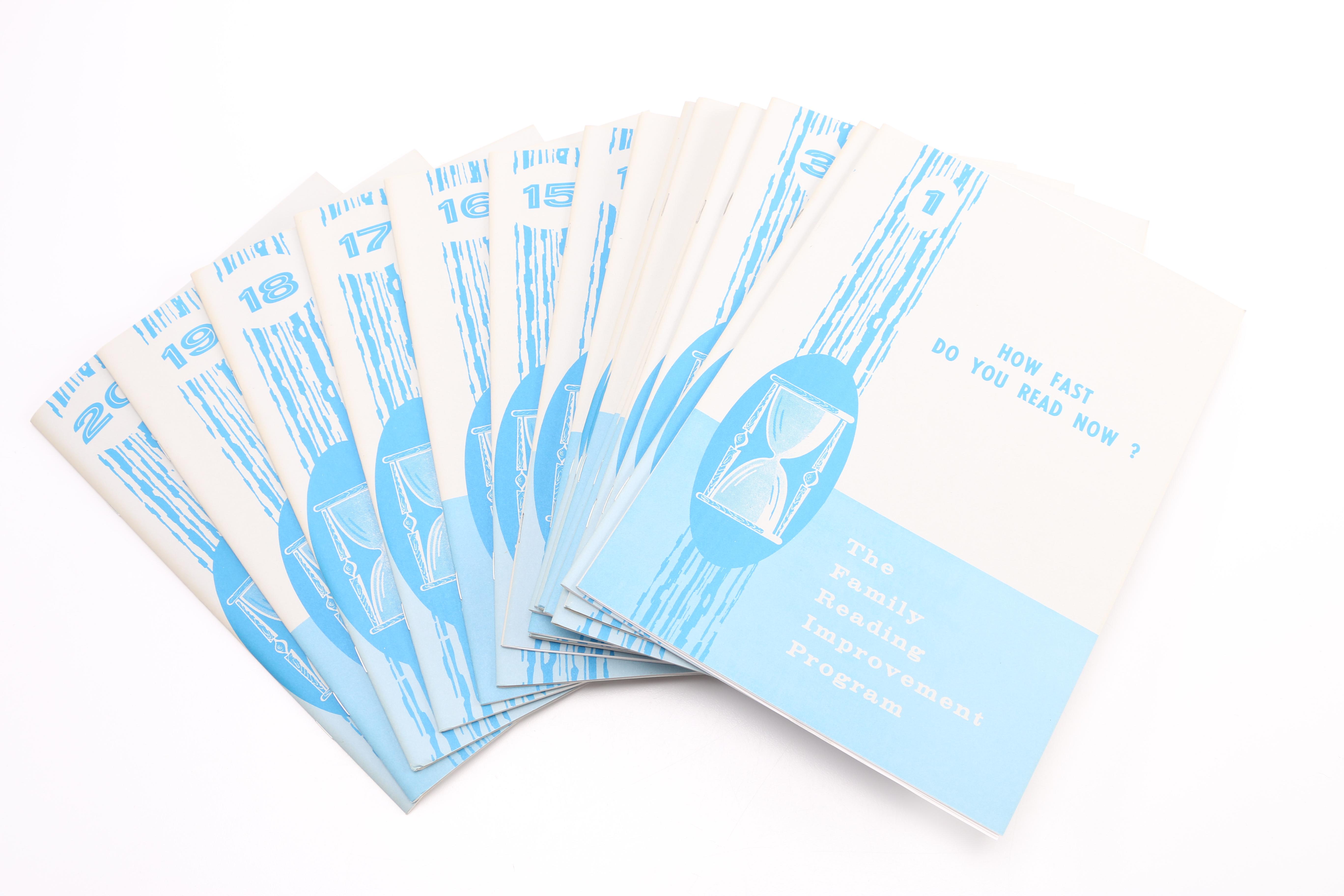 Circa 1960s Readamatic Pacer and Family Reading Improvement Program