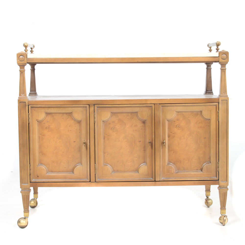 Vintage Rolling Bar Cart