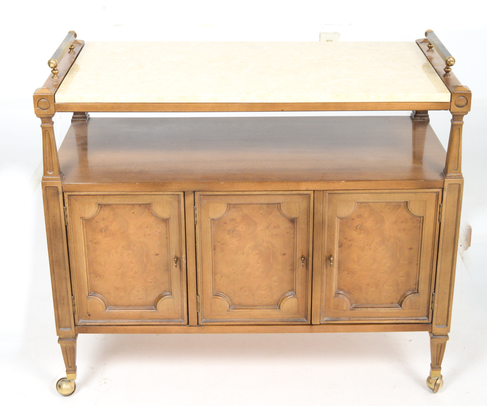 Vintage Rolling Bar Cart