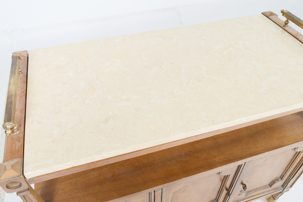 Vintage Rolling Bar Cart