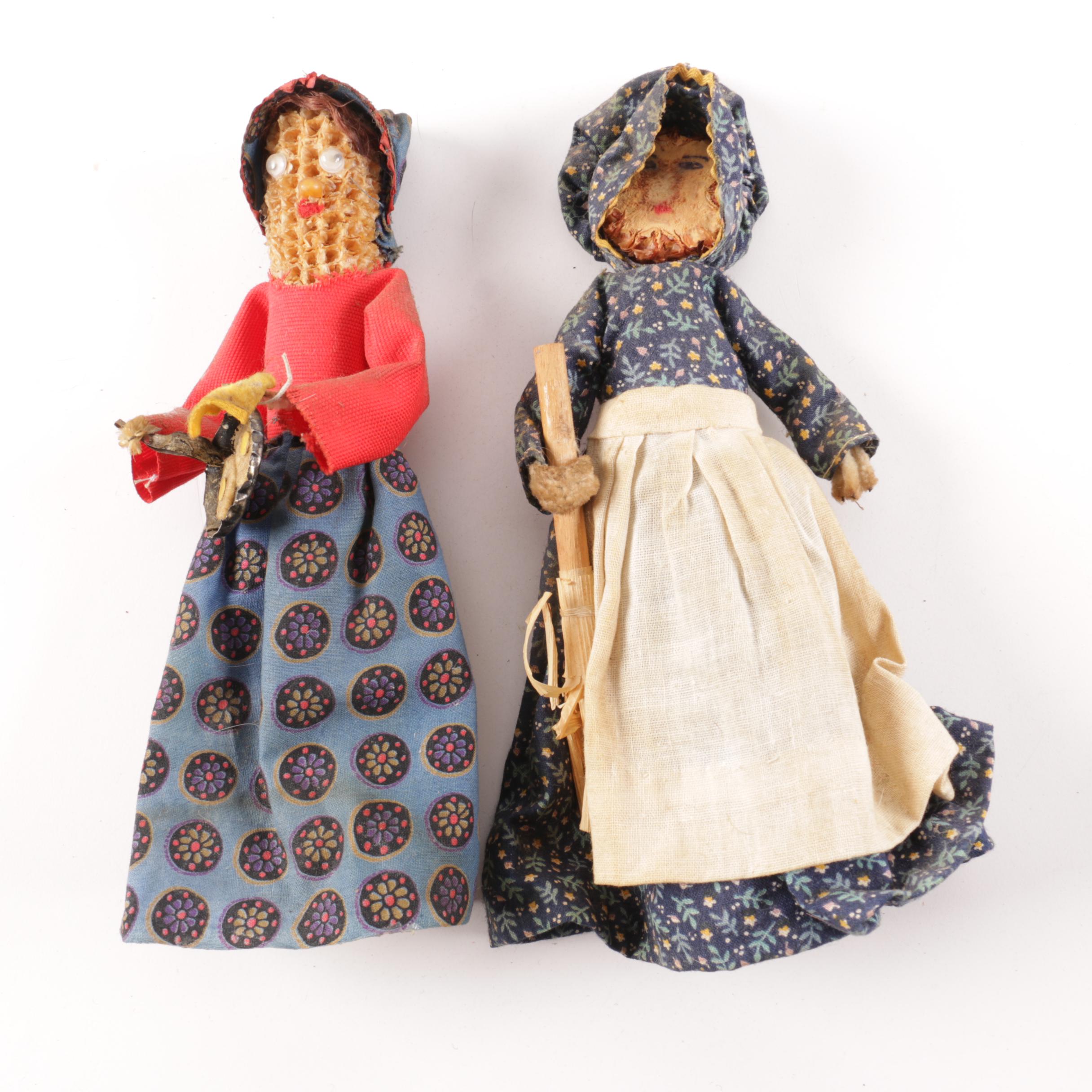 Vintage Folk and Rag Dolls