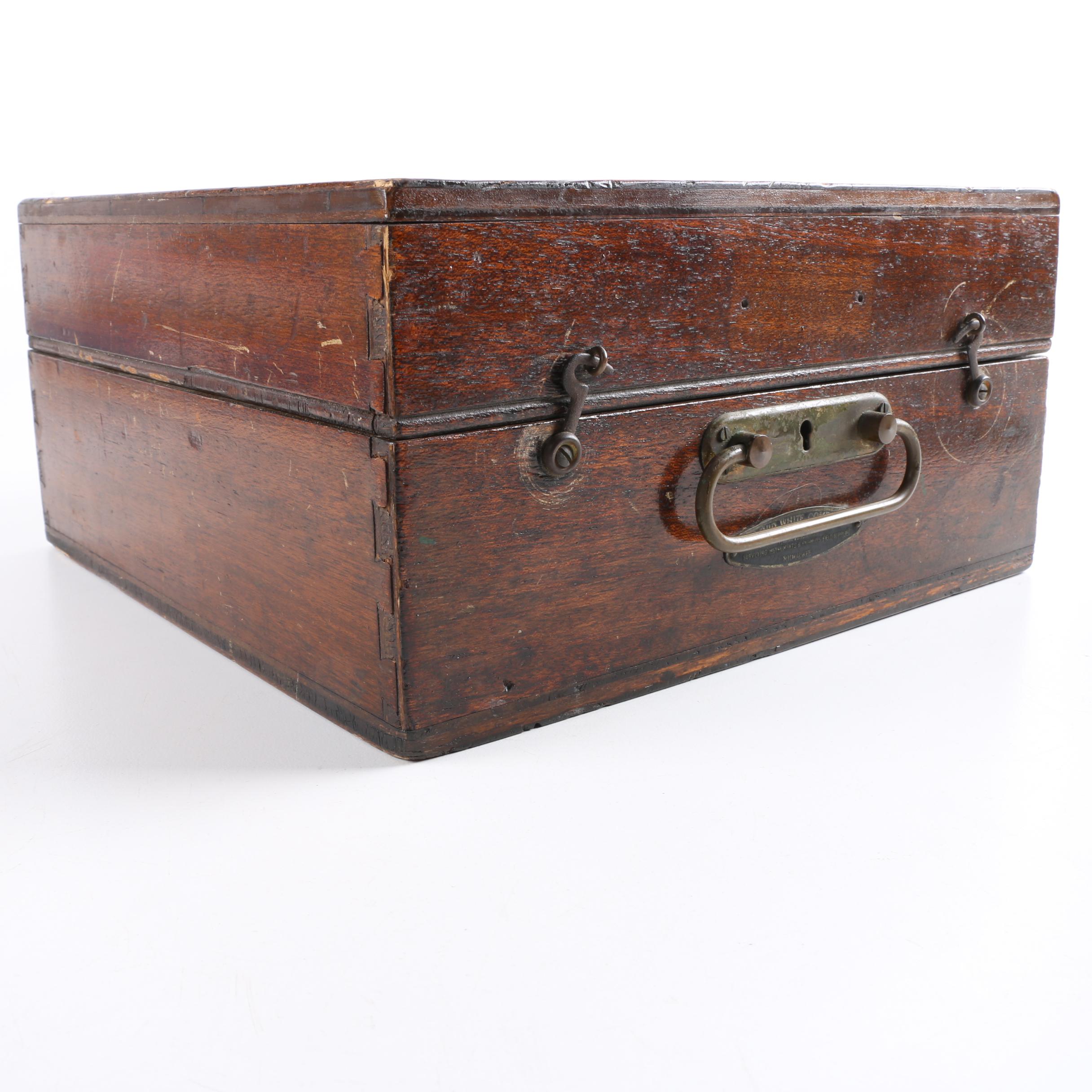 1940s David White Co Mark II Sextant and Case