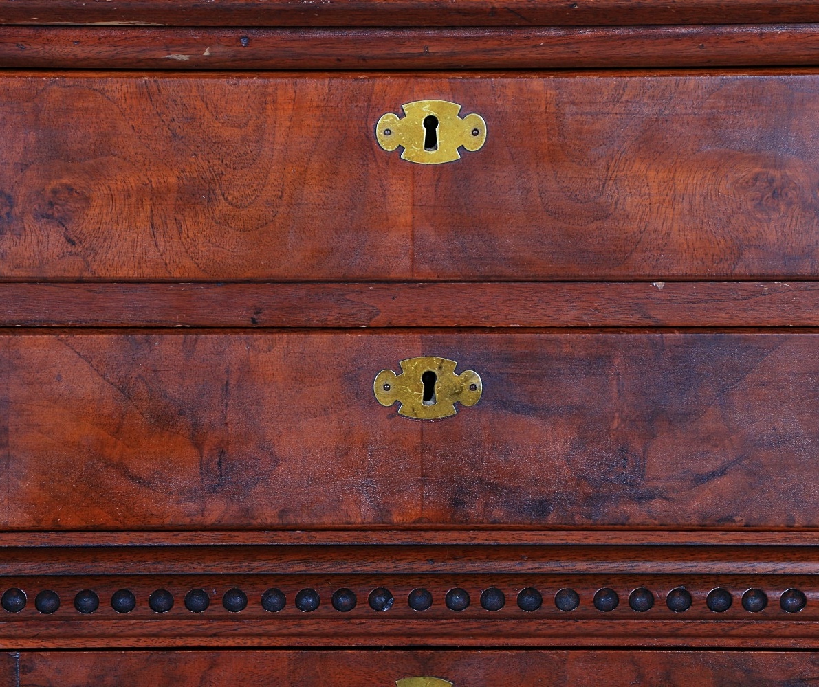 Victorian Walnut Butler's Secretary Chest
