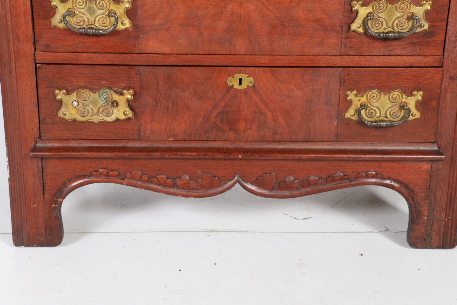 Victorian Walnut Butler's Secretary Chest