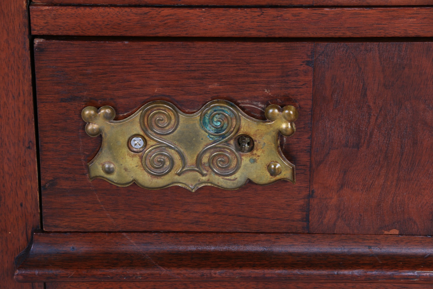 Victorian Walnut Butler's Secretary Chest