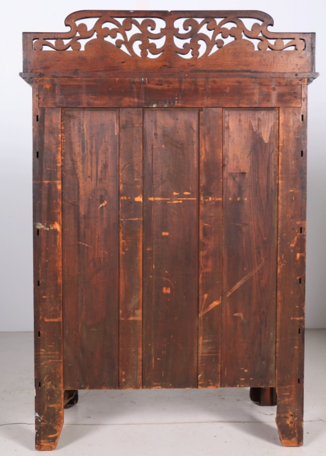 Victorian Walnut Butler's Secretary Chest
