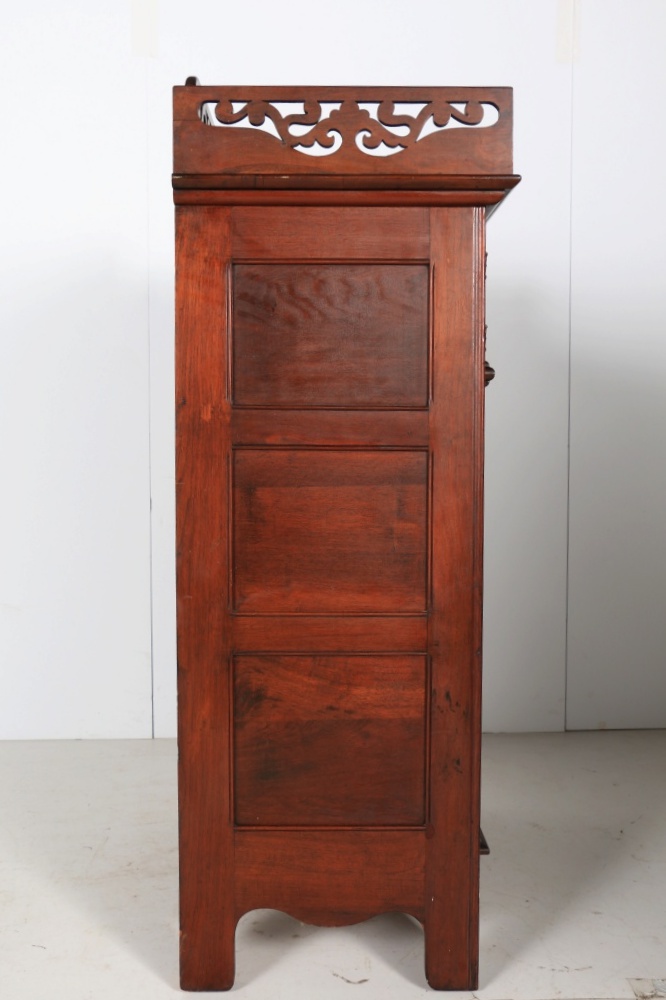 Victorian Walnut Butler's Secretary Chest