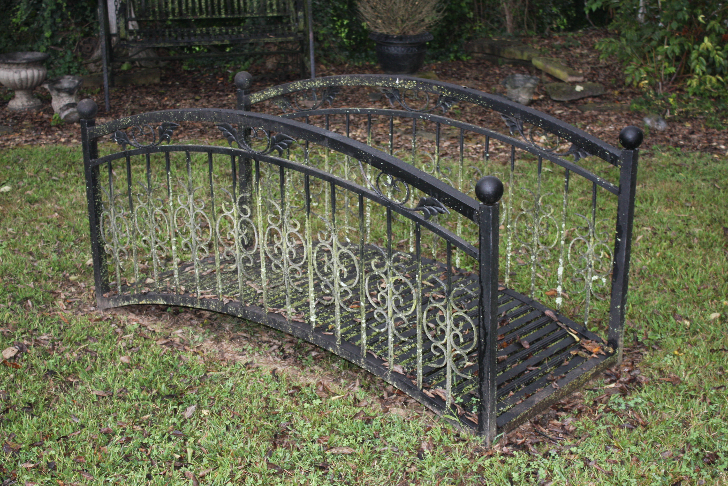 Decorative Metal Garden Bridge