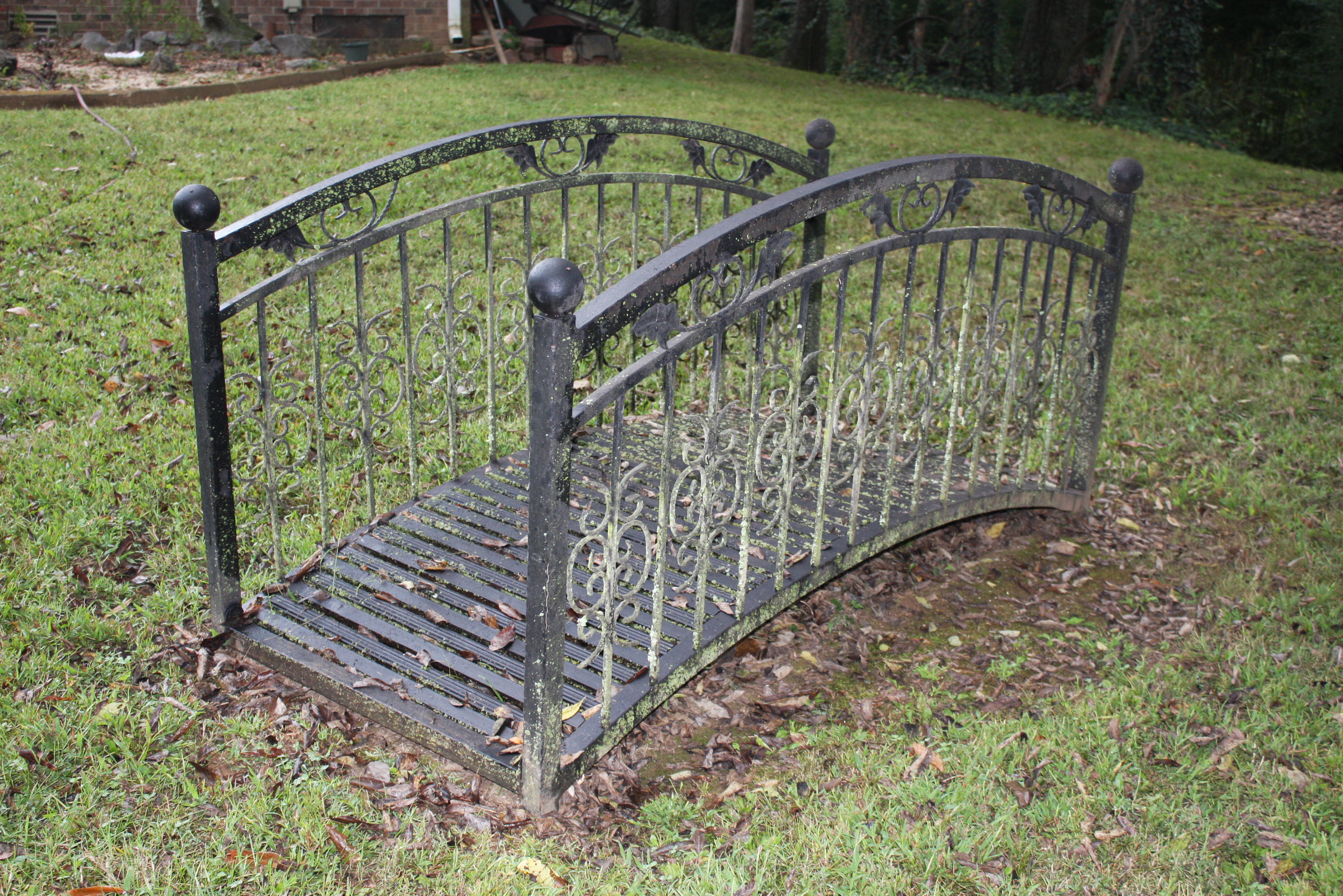Decorative Metal Garden Bridge